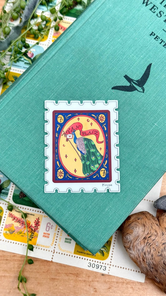 Fan Mail Stamp Sticker