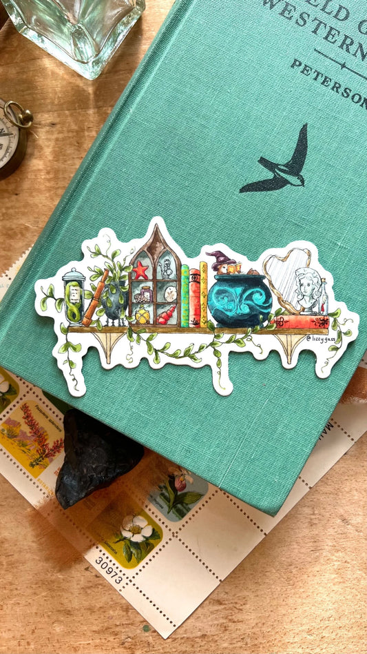 The Mini Sea Witch's Shelf Sticker