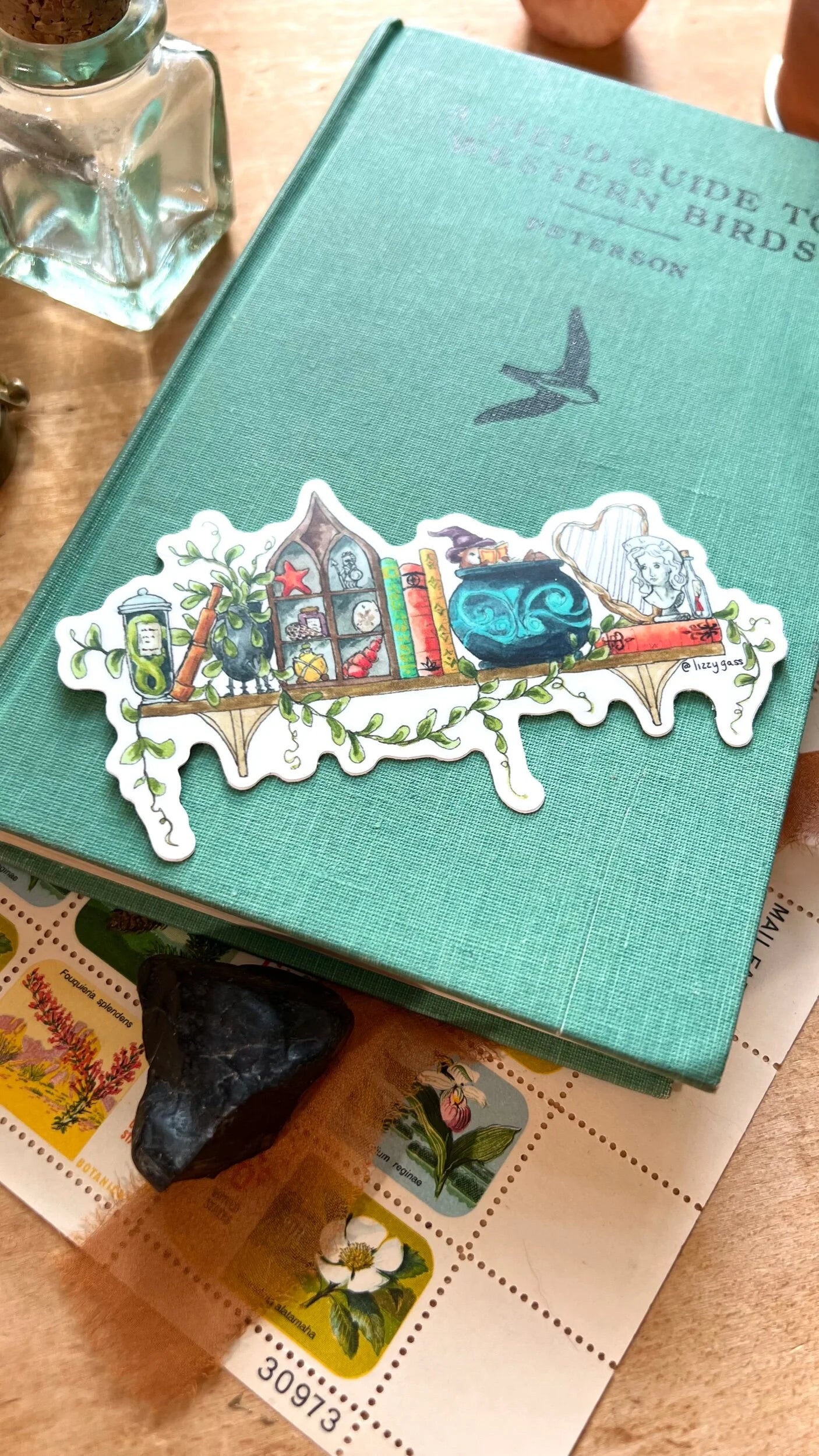 The Mini Sea Witch's Shelf Sticker