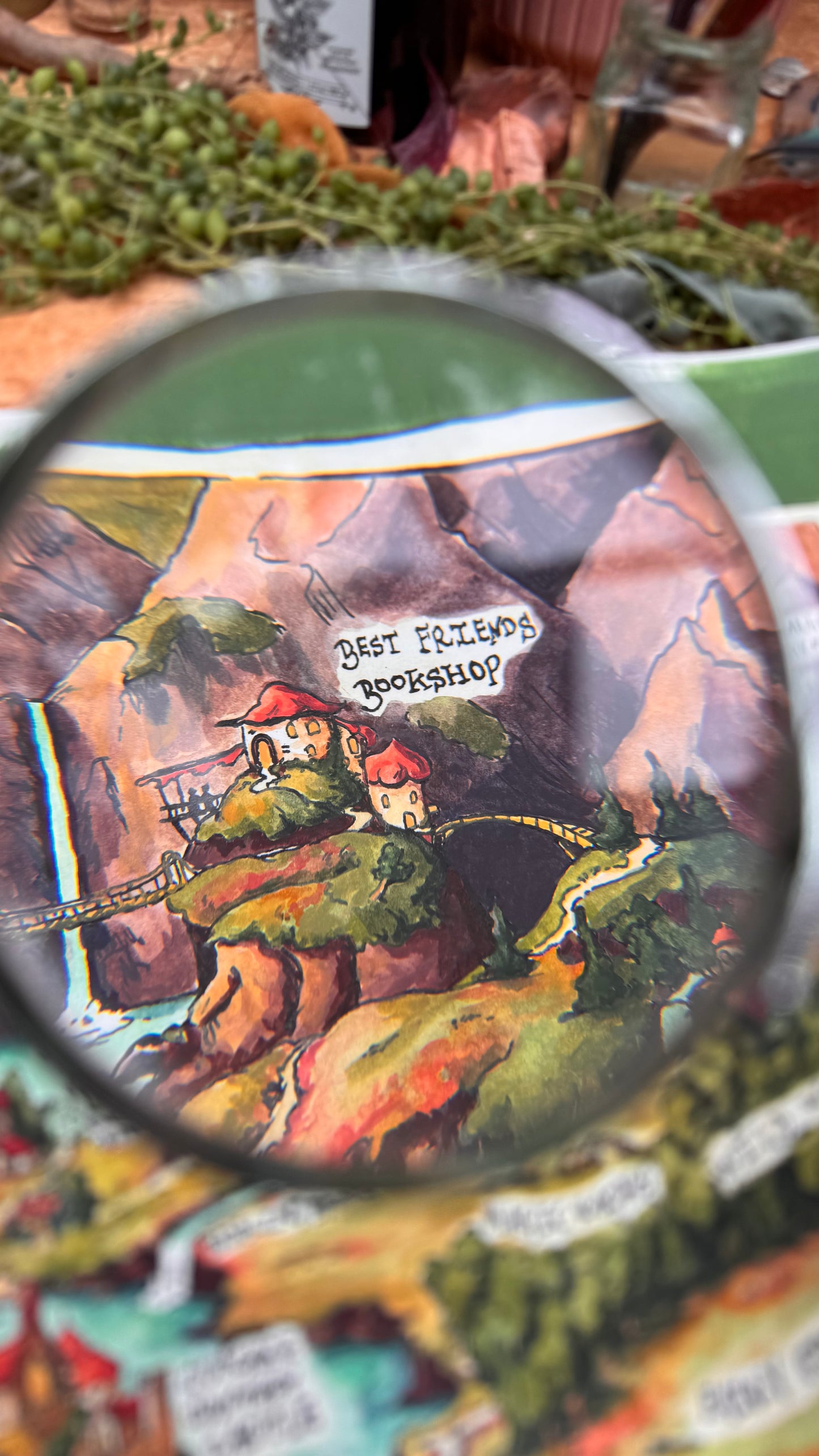 Original Dubious Map of Cozy Fantasy