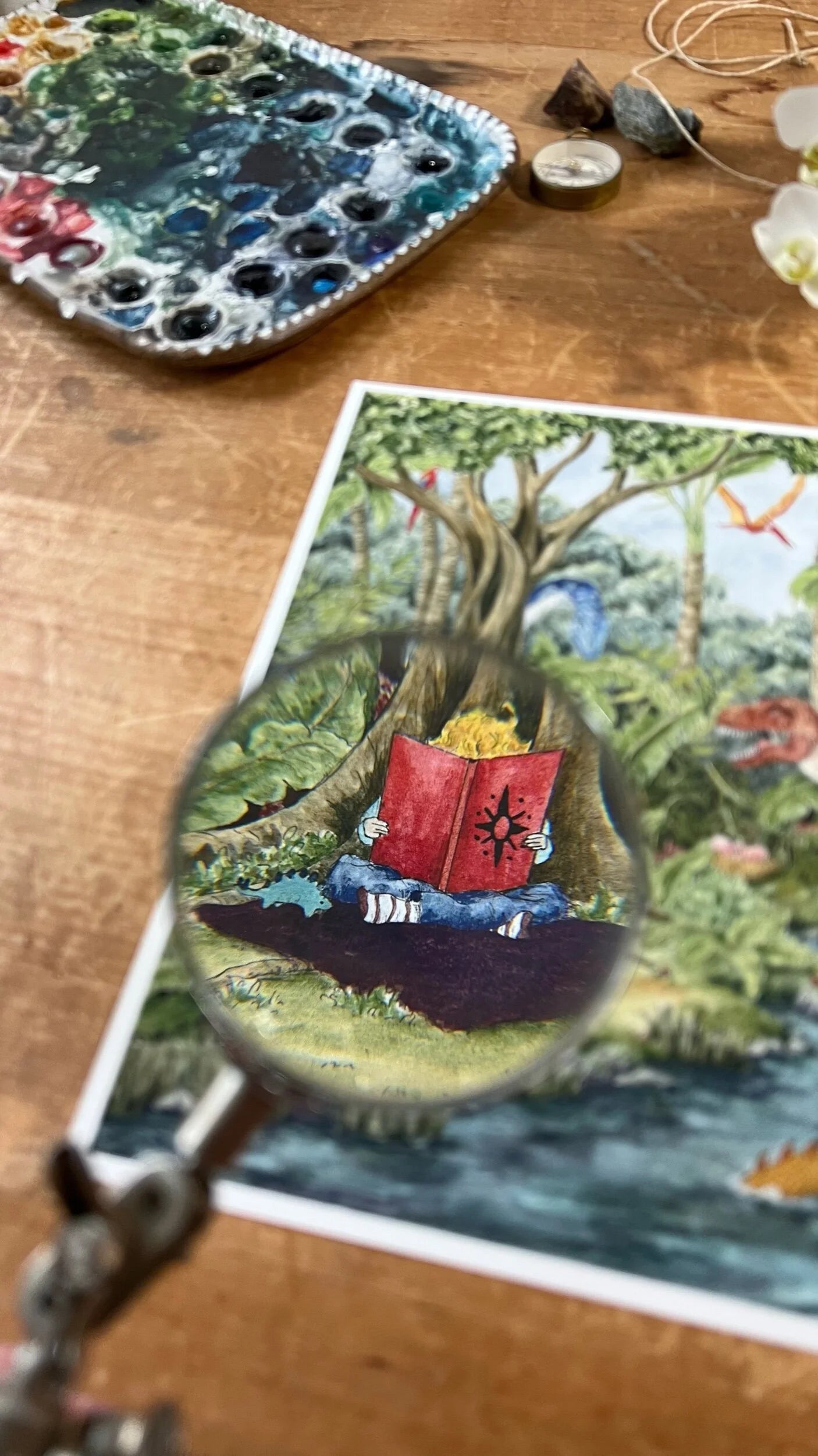 Reading Transports You, Vol 3 Giclée Print