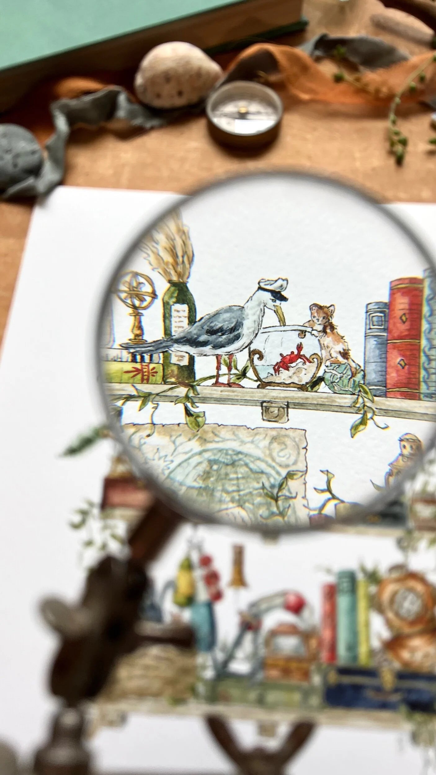 The Sailor's Shelves Giclée Print