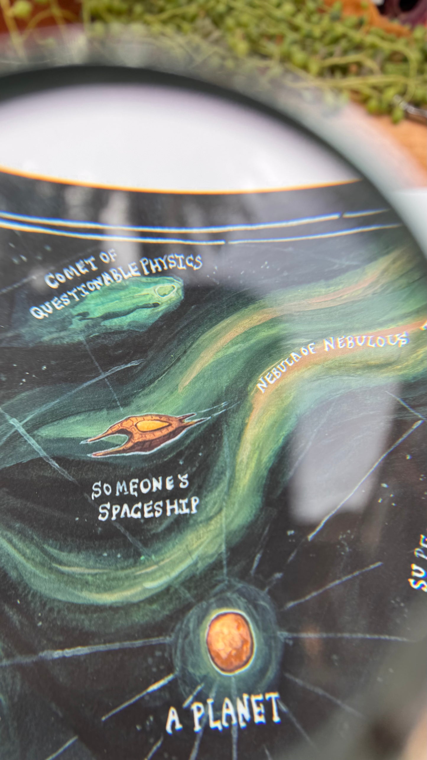 Dubious Map of Sci-Fi Print