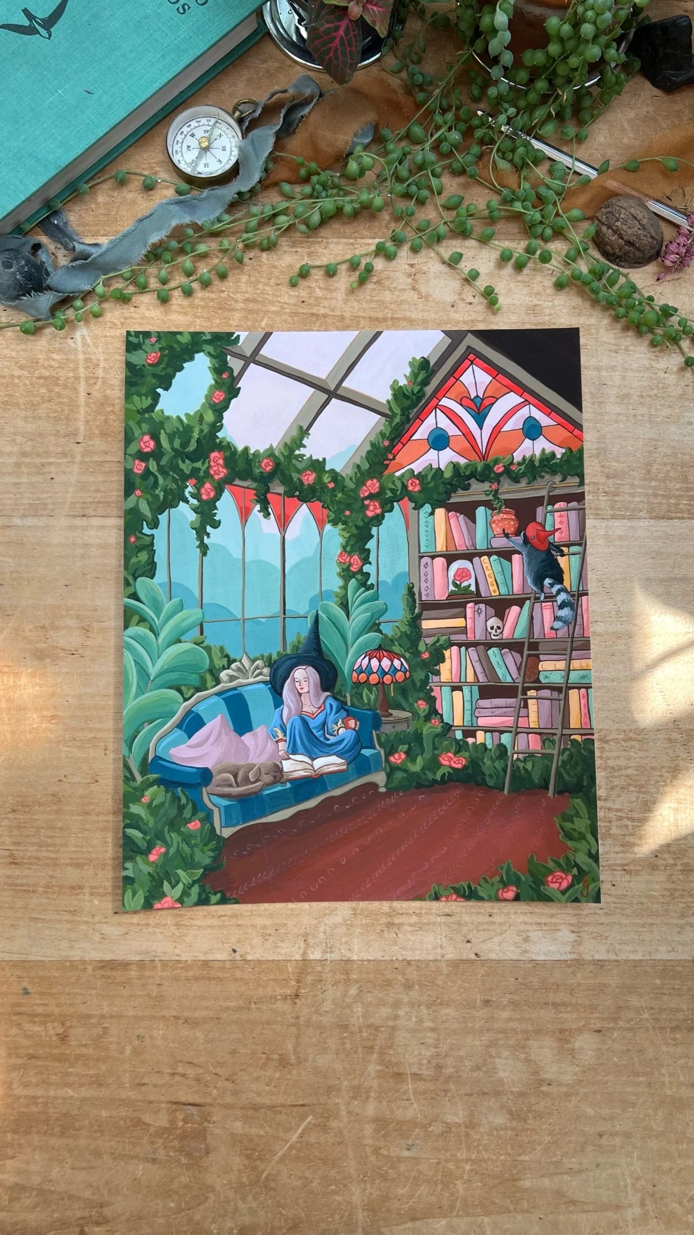 Afternoon With Friends Print
