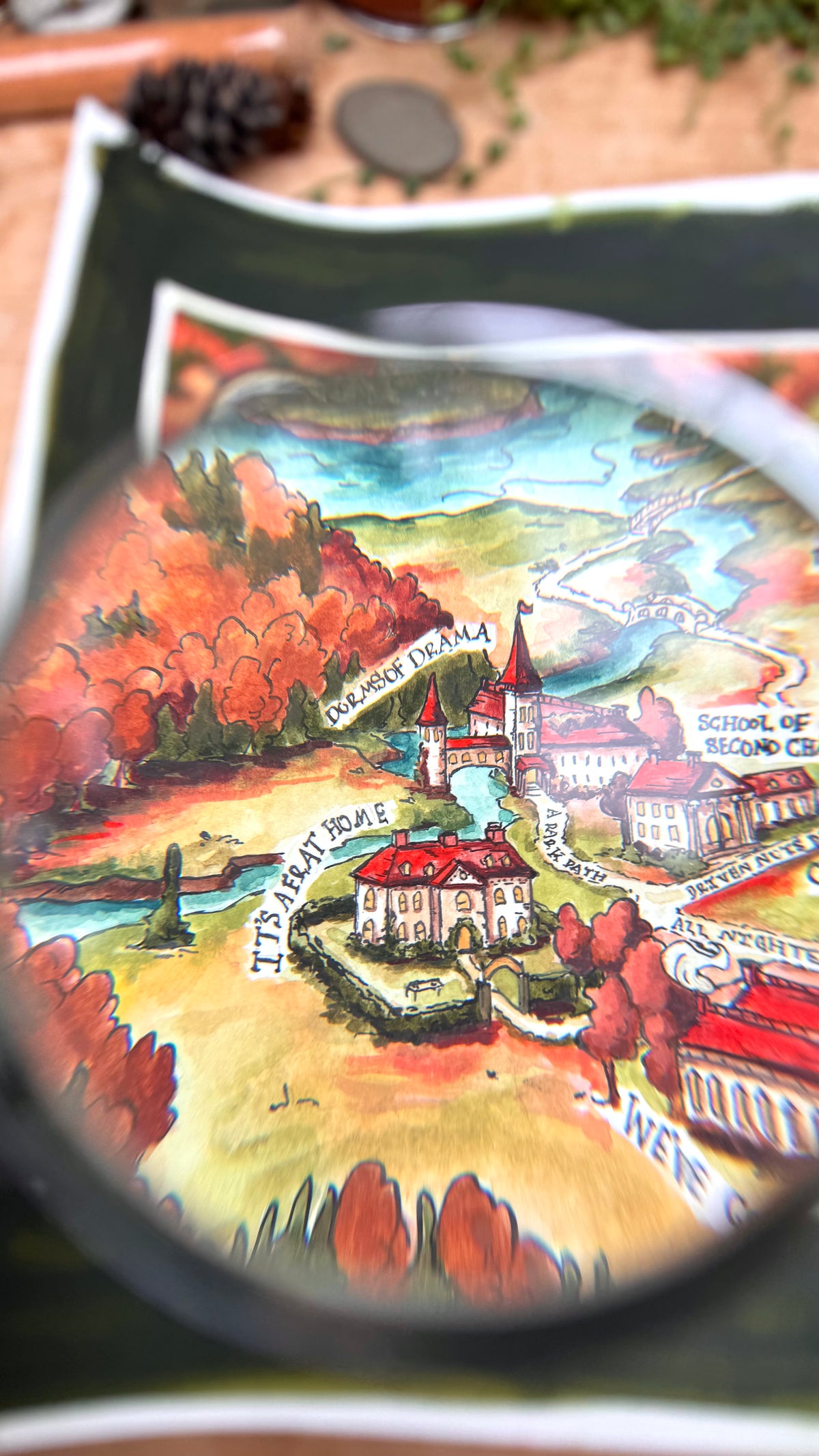 Original Dubious Map of College Romance