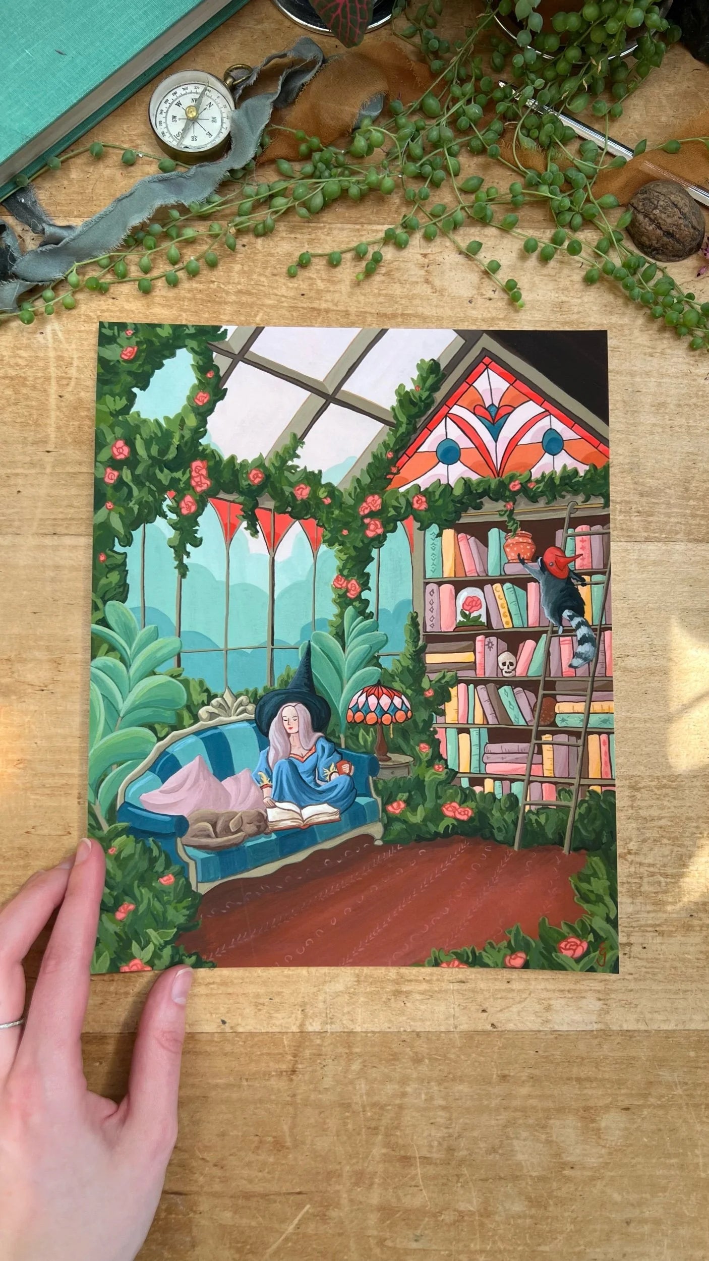 Afternoon With Friends Print