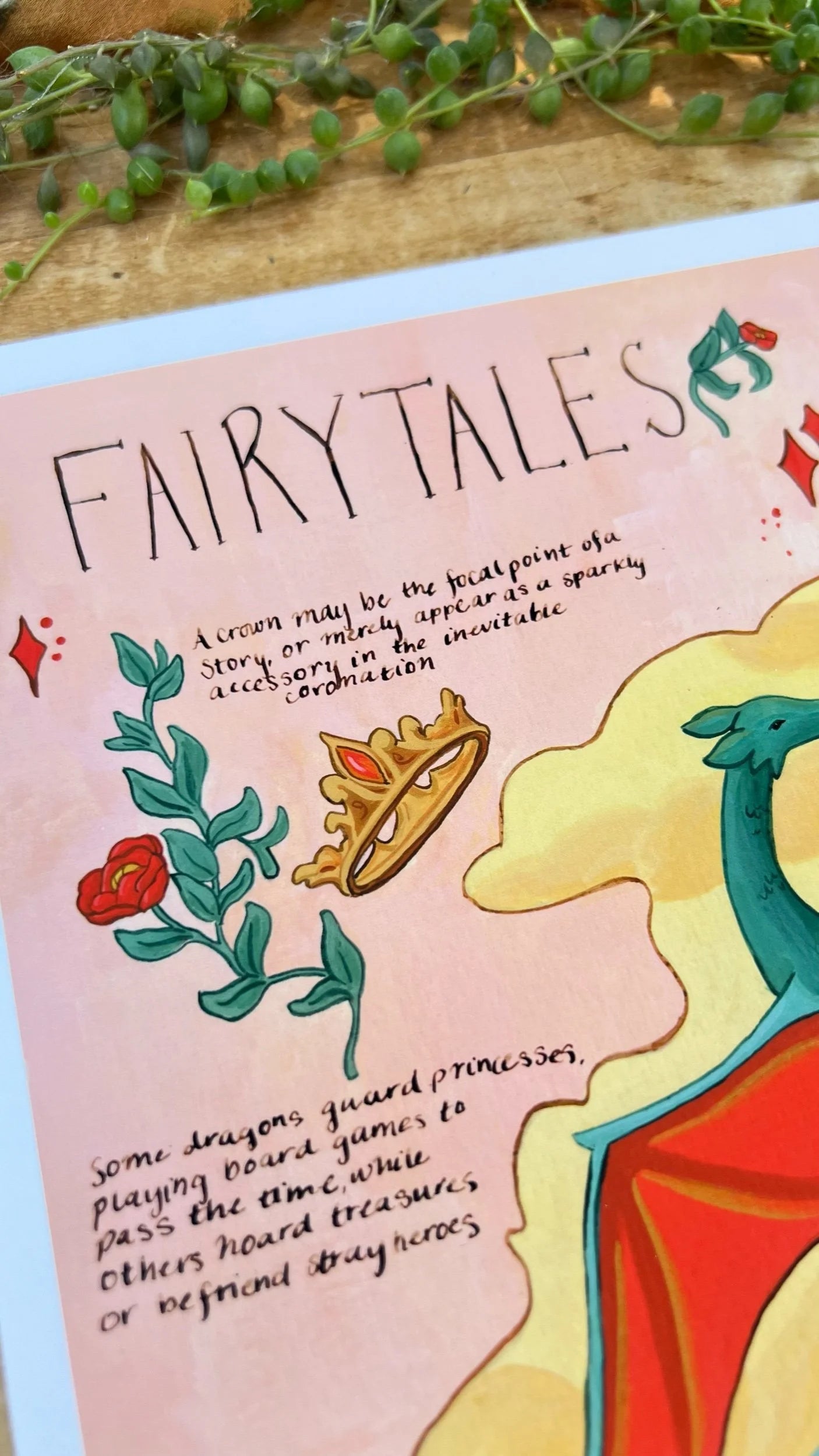 Fairytales Field Report Giclée Print