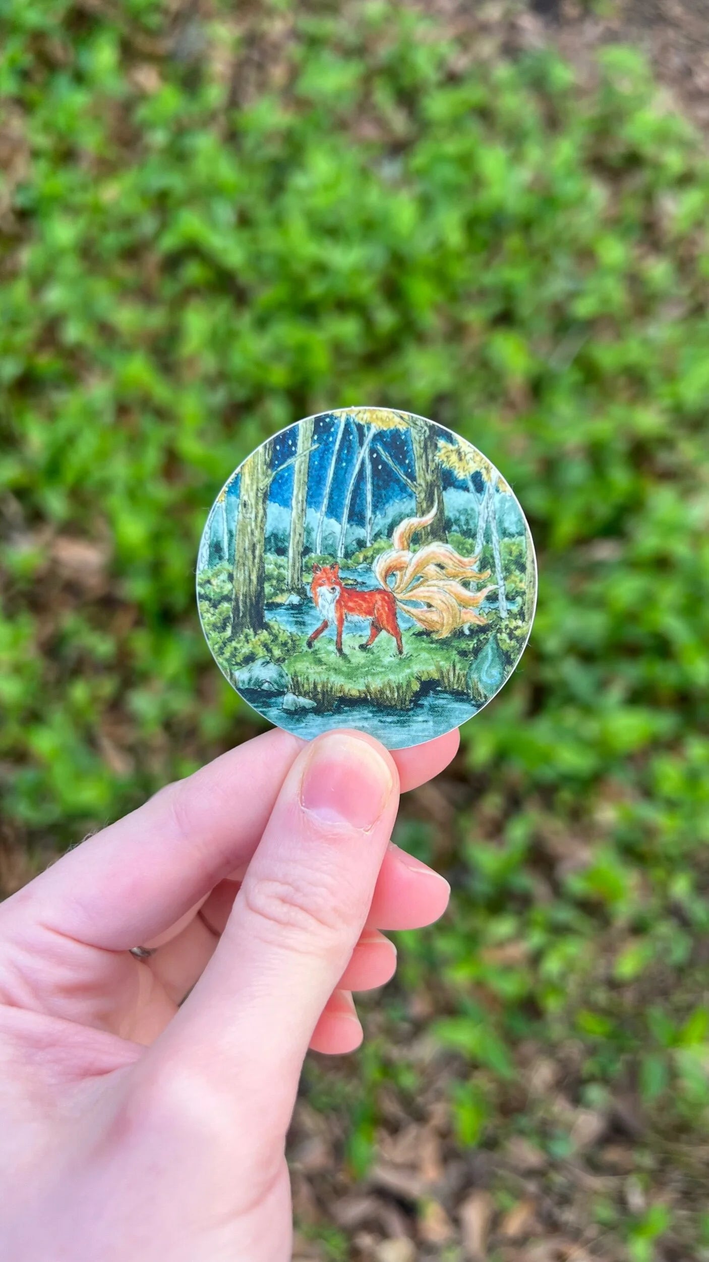 Kitsune Sticker