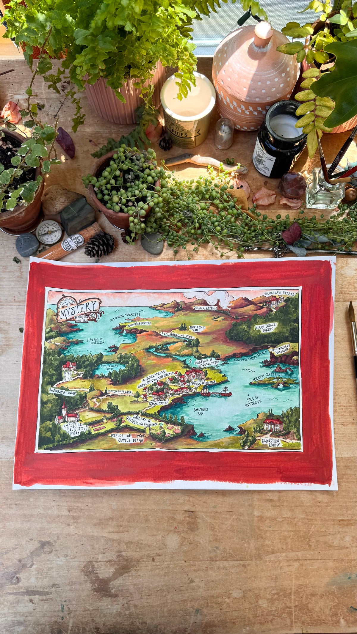 Original Dubious Map of Mystery