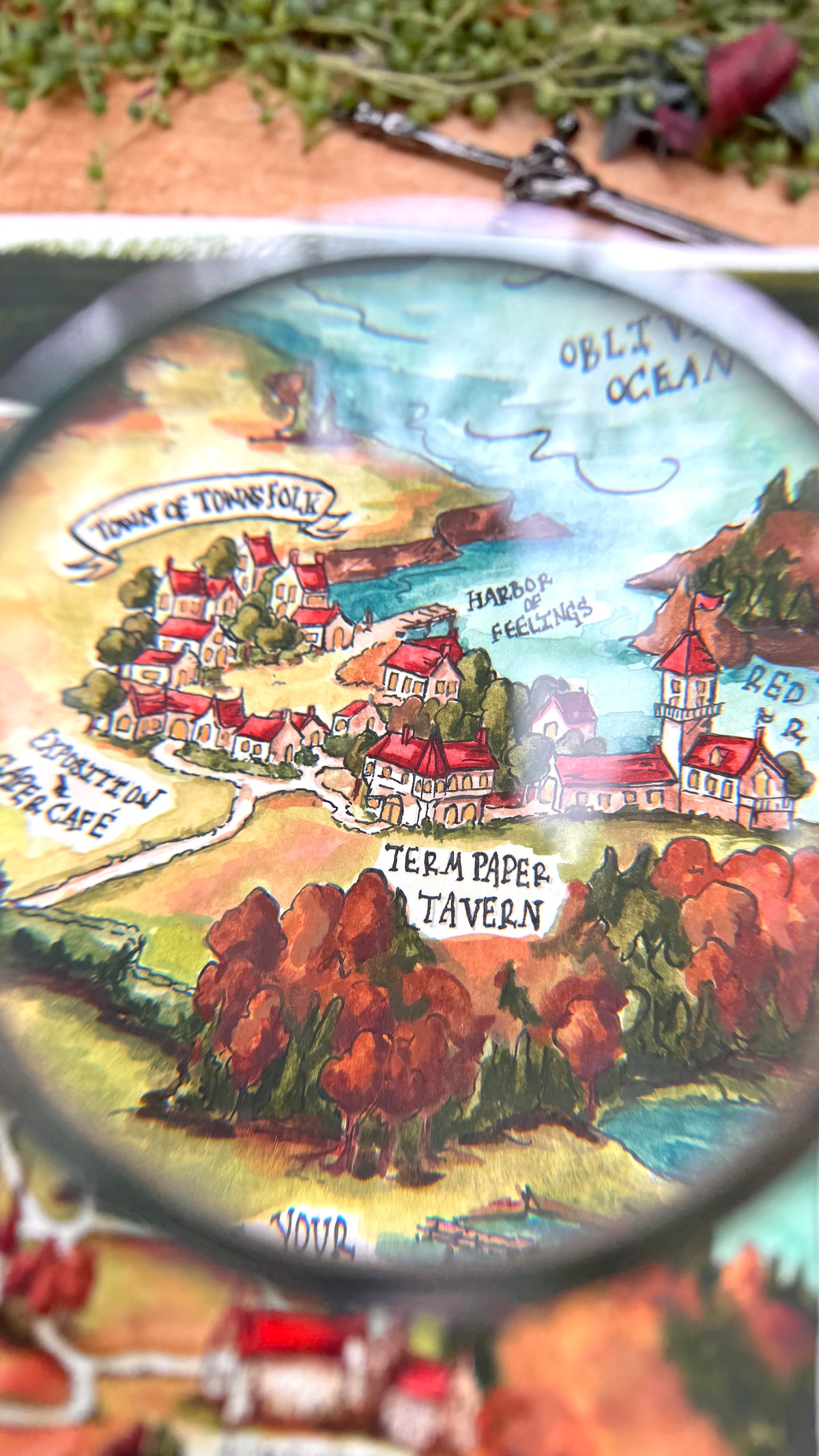 Original Dubious Map of College Romance