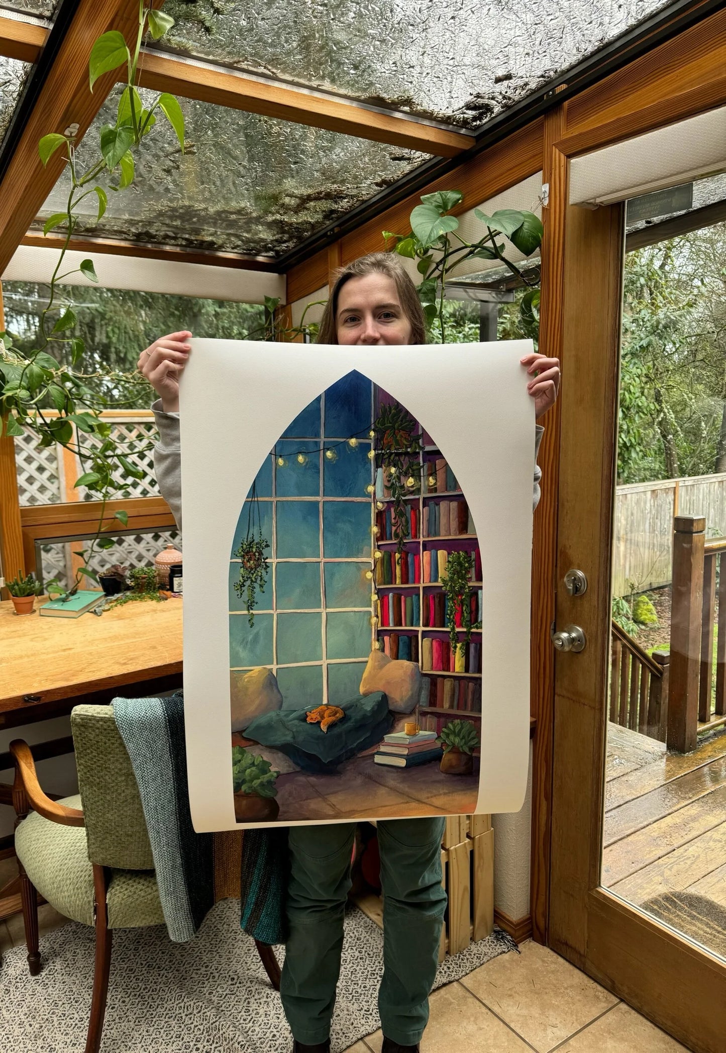 Window Seat - Magic of Books Print