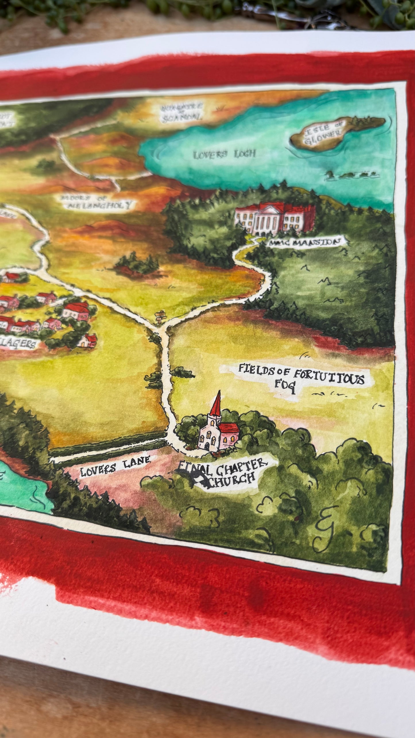 Original Dubious Map of Regency Romance