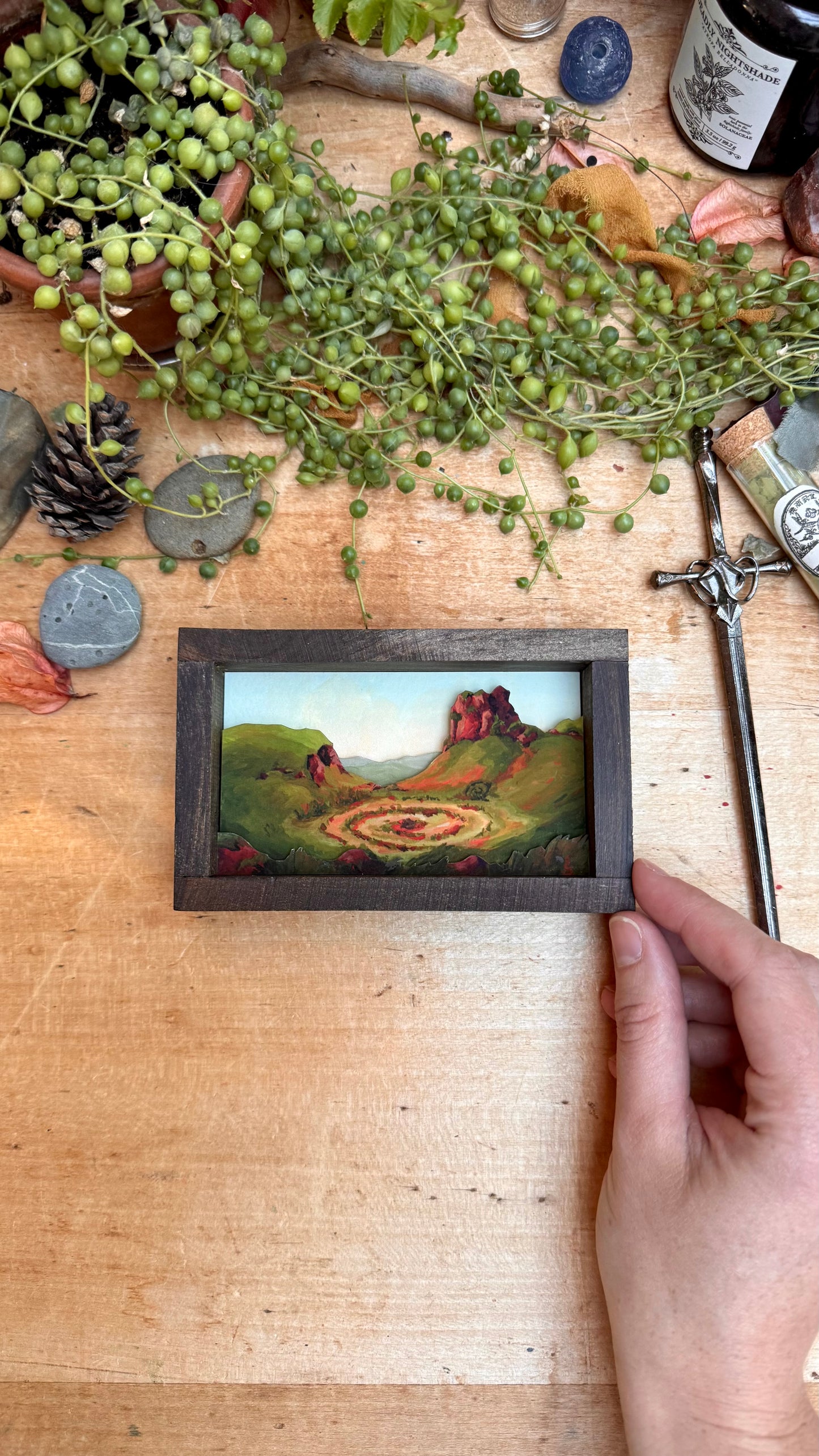 Fairy Glen Diorama Print