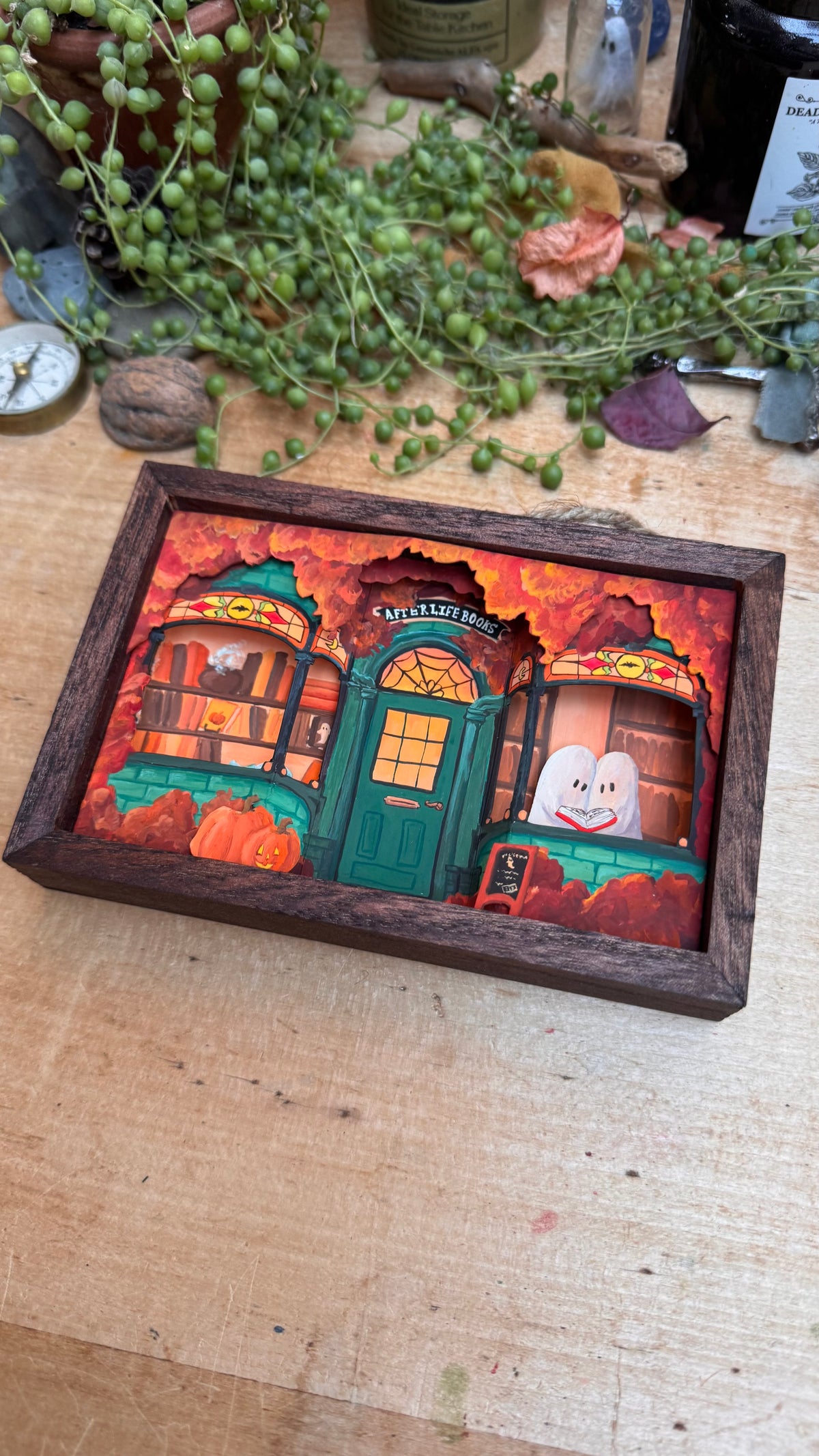 Afterlife Books Diorama Print