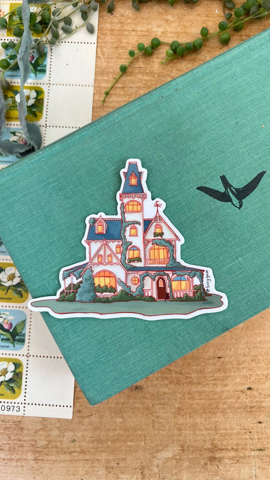 The Sea Witch's Cottage Sticker
