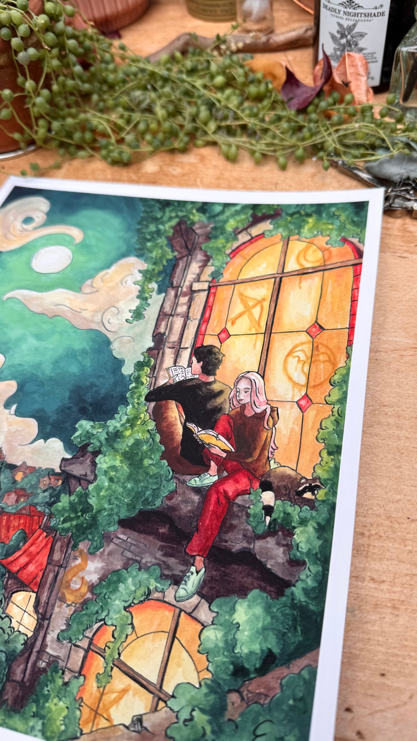Reading Transports You: YA Giclée Print