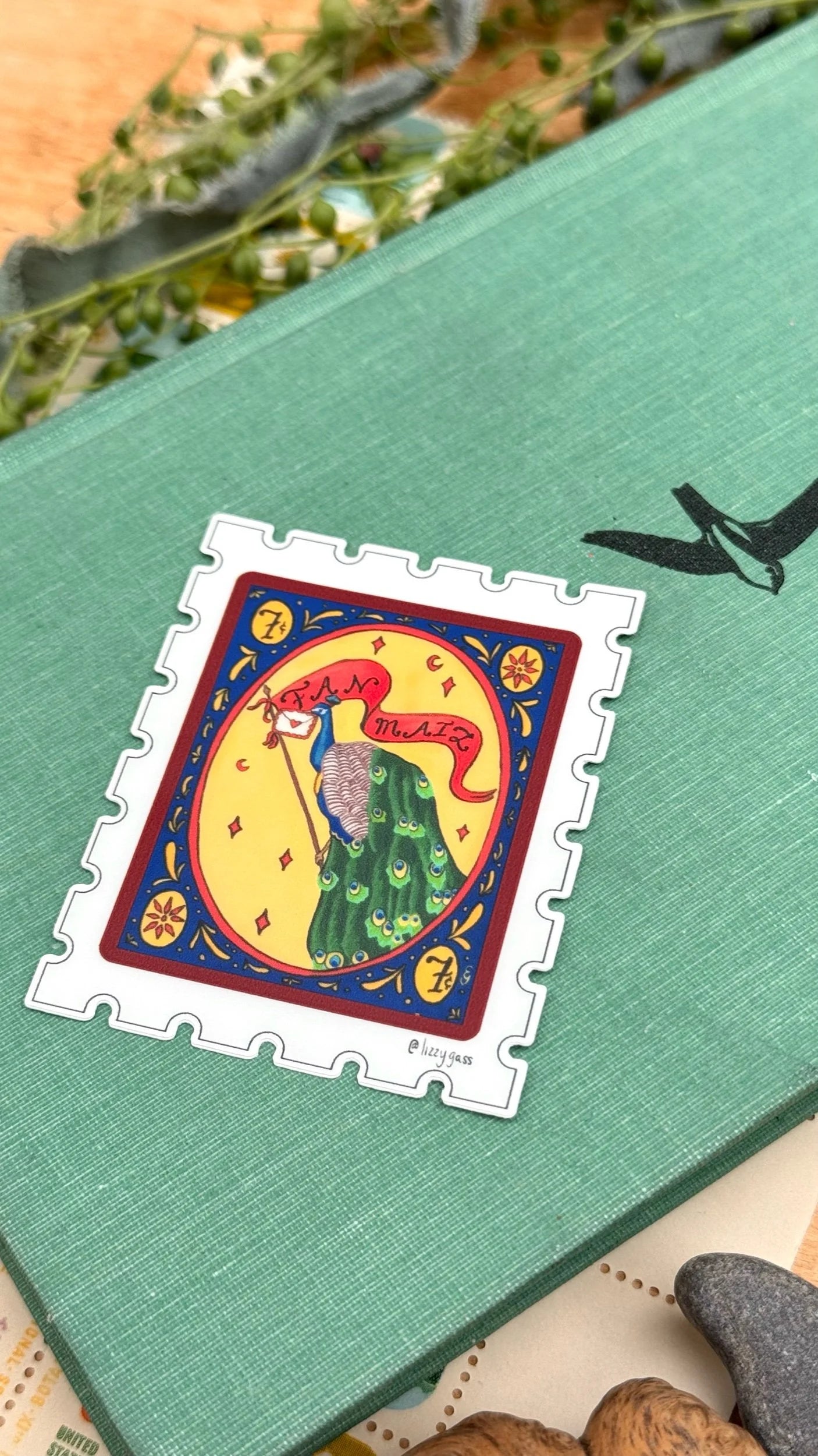 Fan Mail Stamp Sticker
