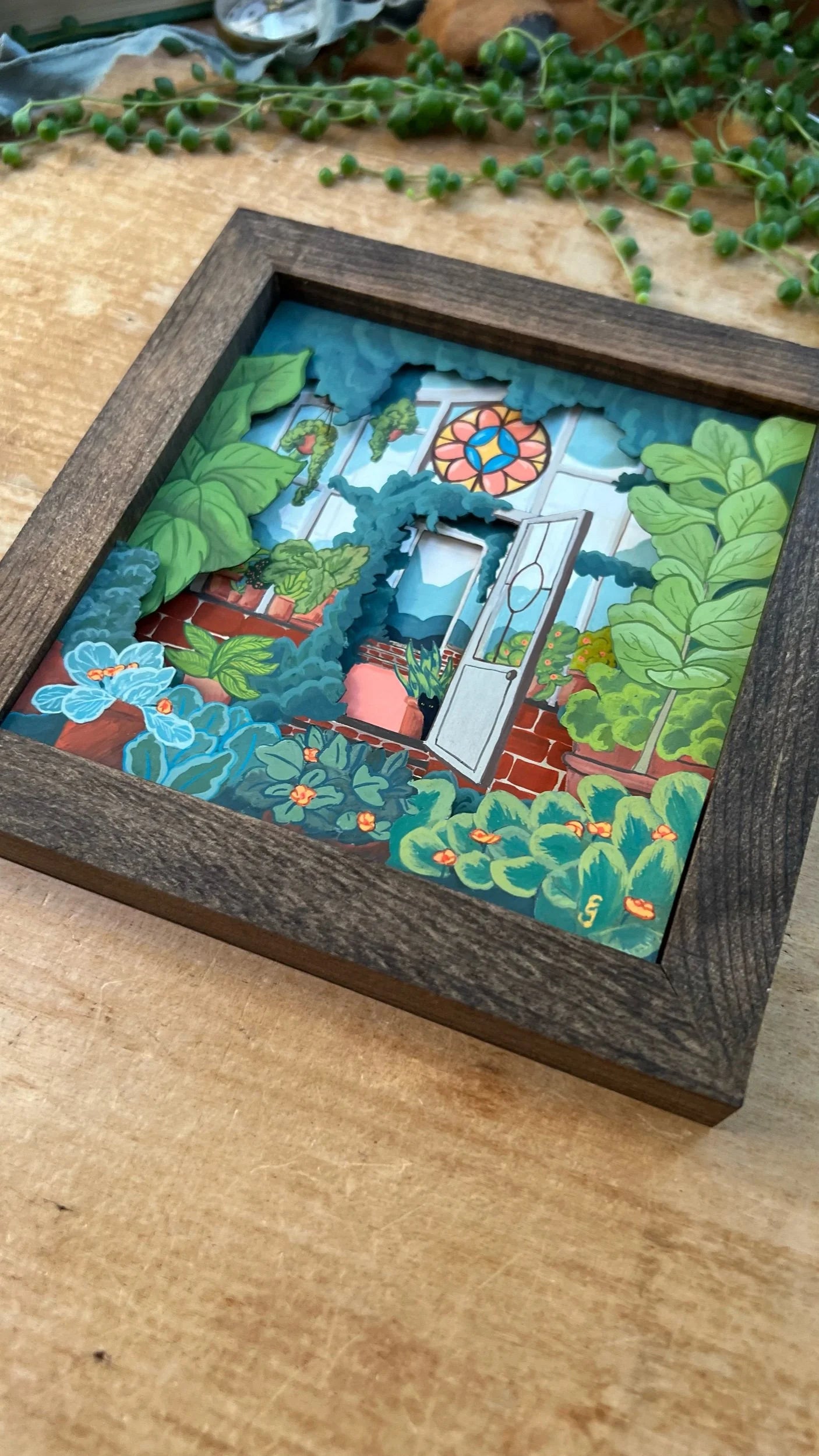 Original Greenhouse Diorama
