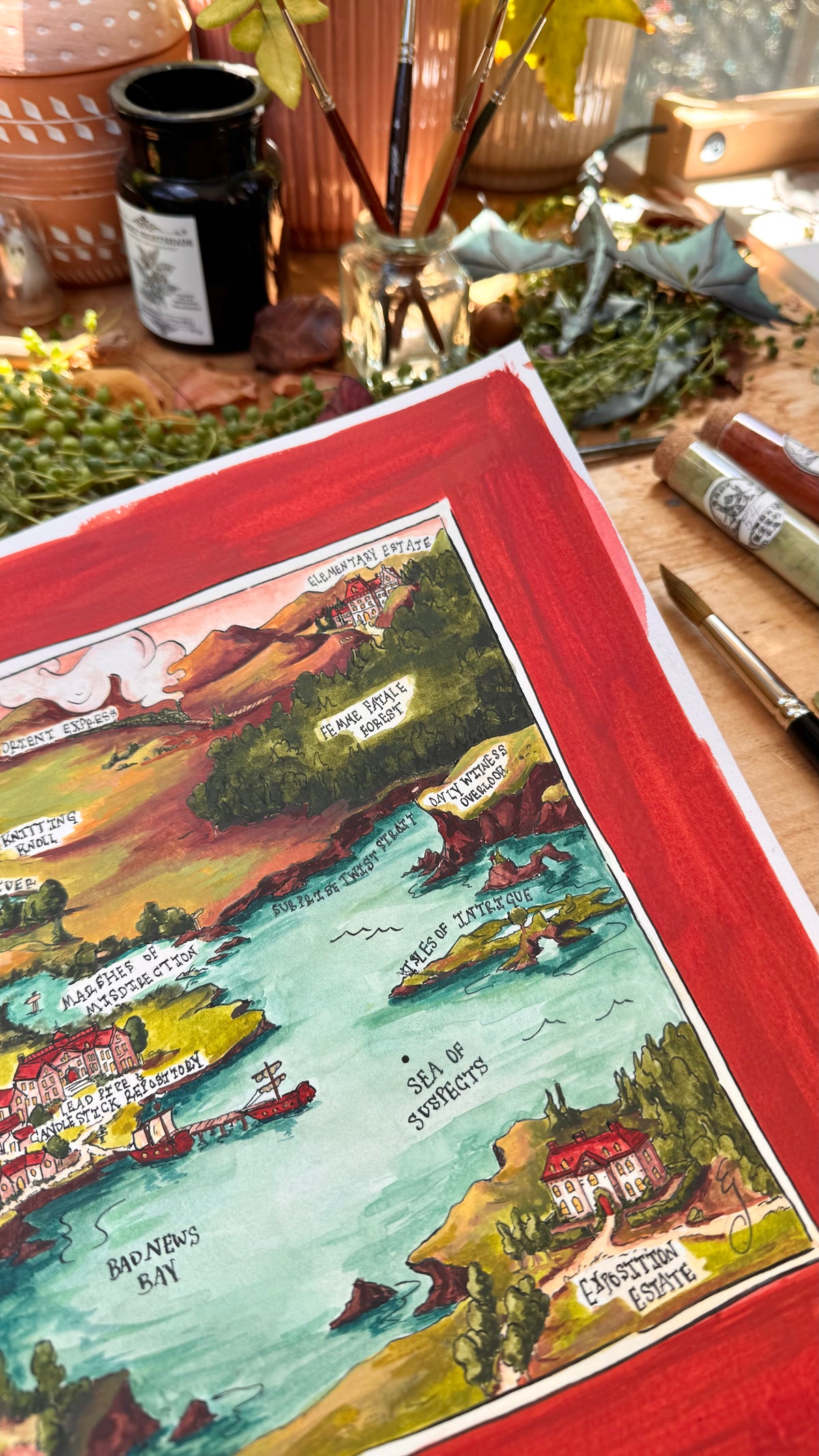 Original Dubious Map of Mystery