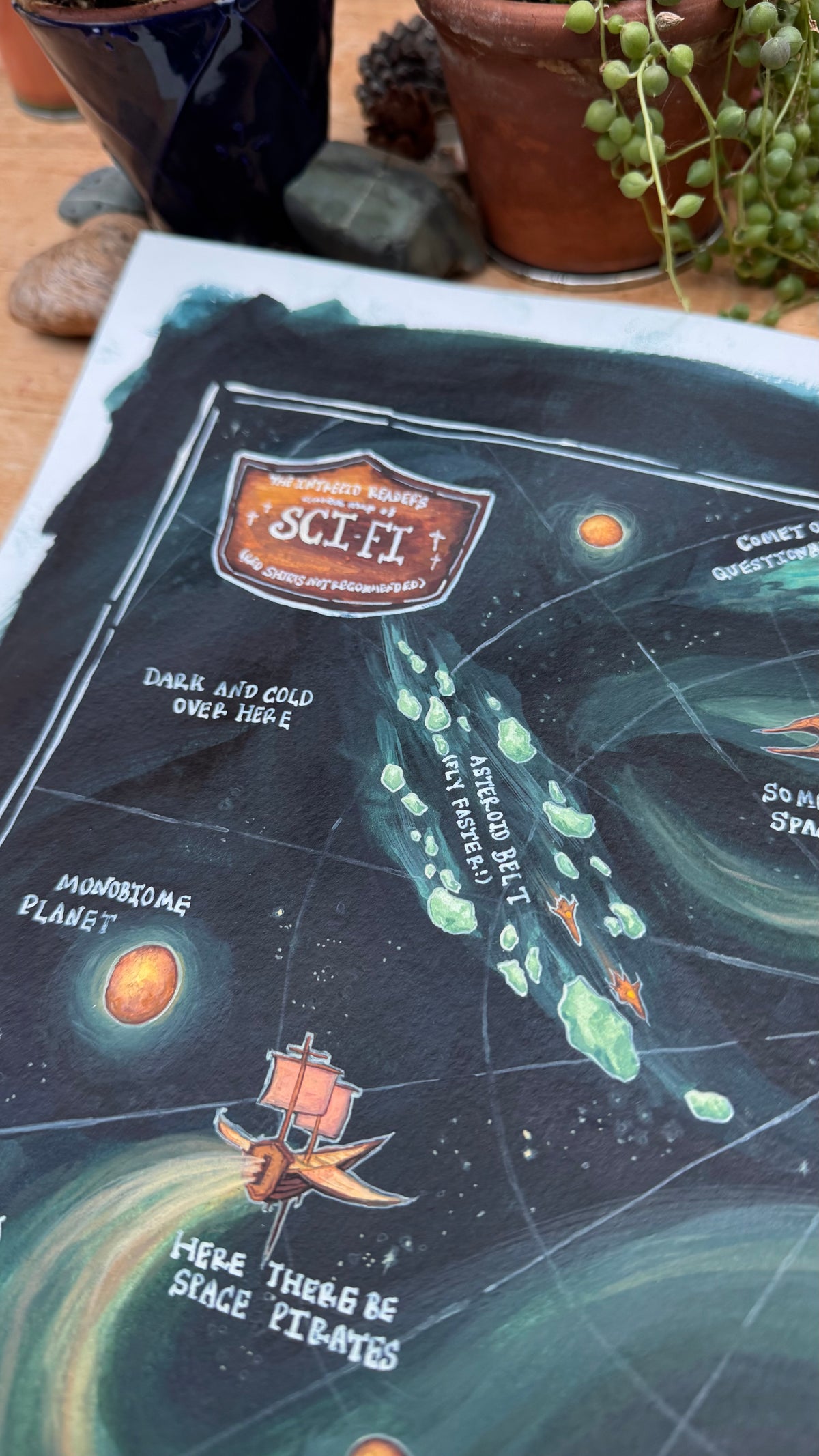 Original Dubious Map of Sci-Fi