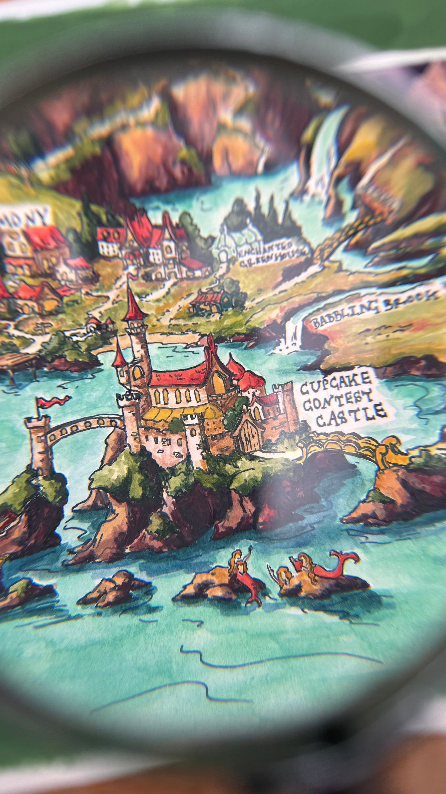 Original Dubious Map of Cozy Fantasy