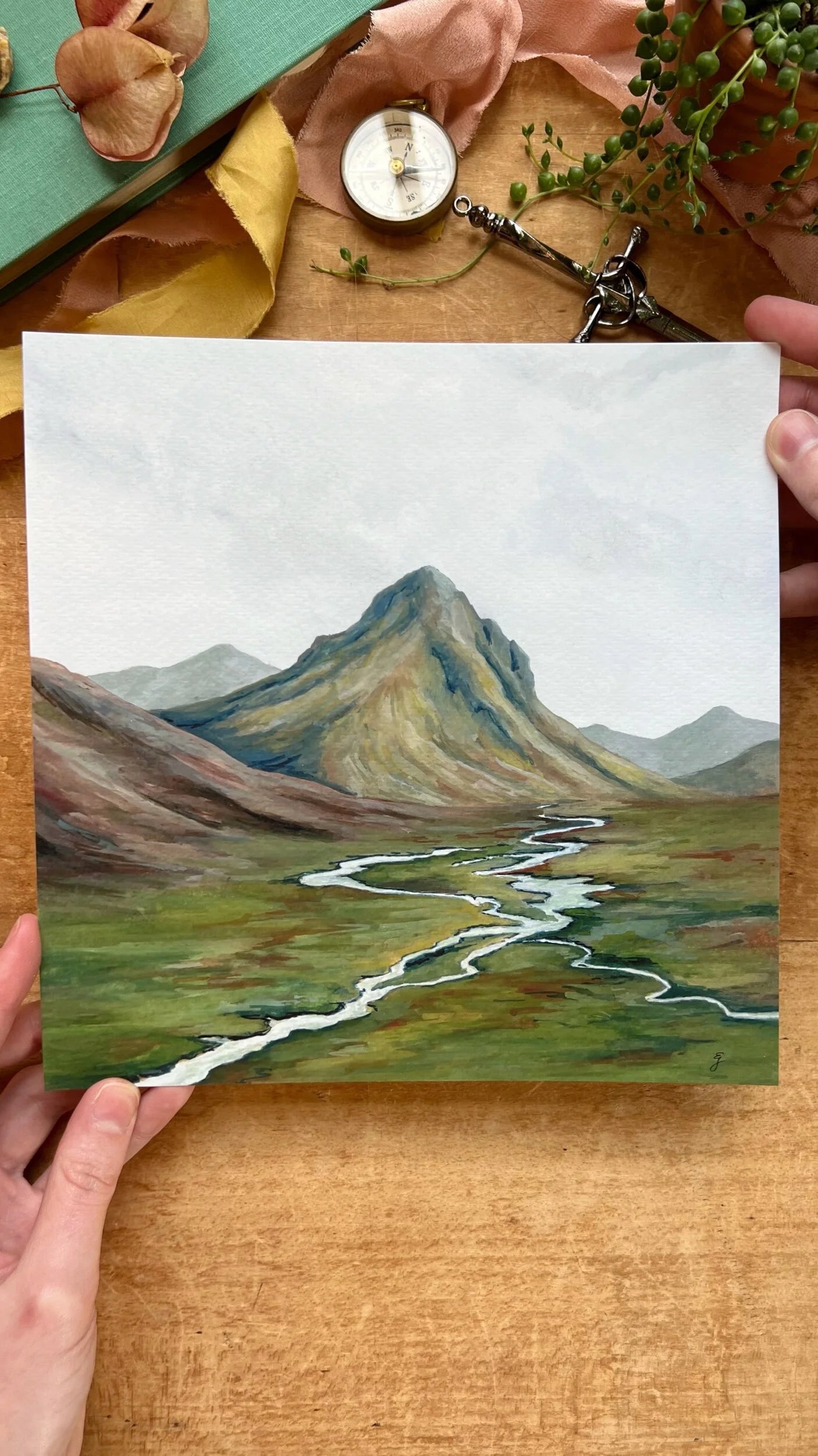 Meandering Paths Print