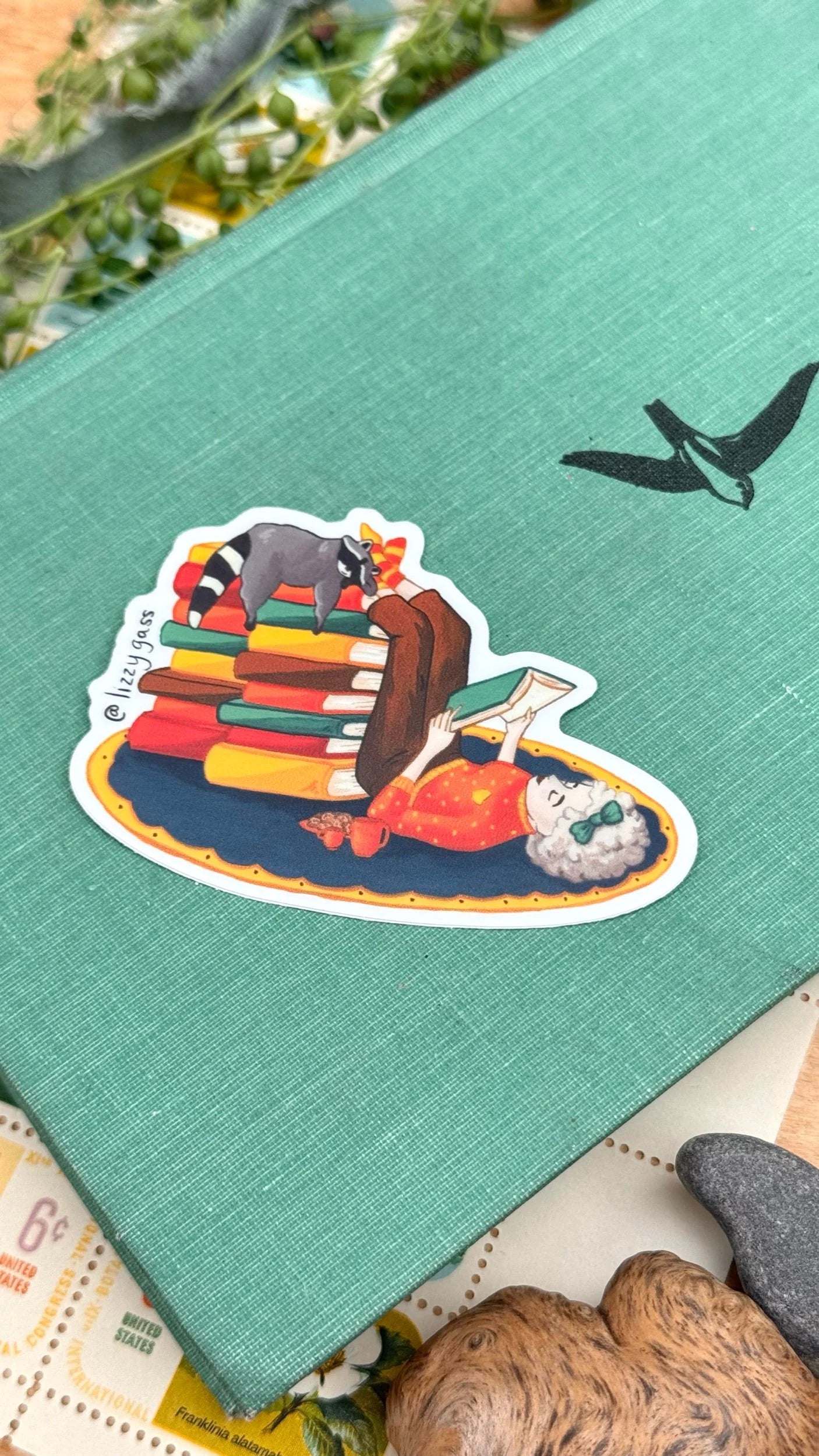 A Quiet Afternoon Sticker