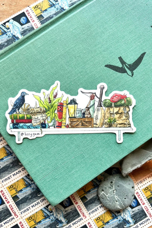 The Mini Adventurer's Shelf Sticker