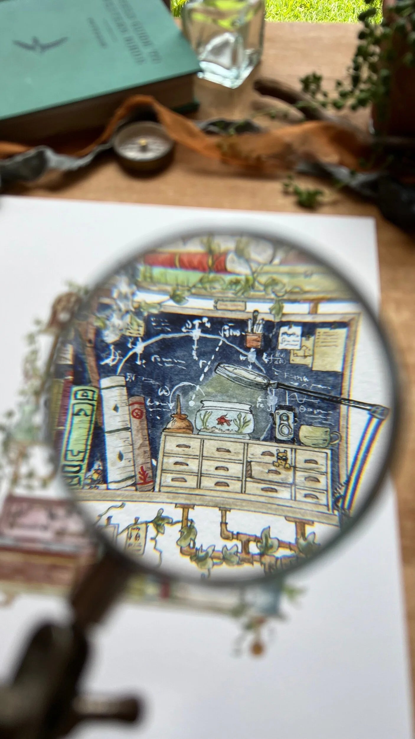 The Inventor's Shelves Giclée Print