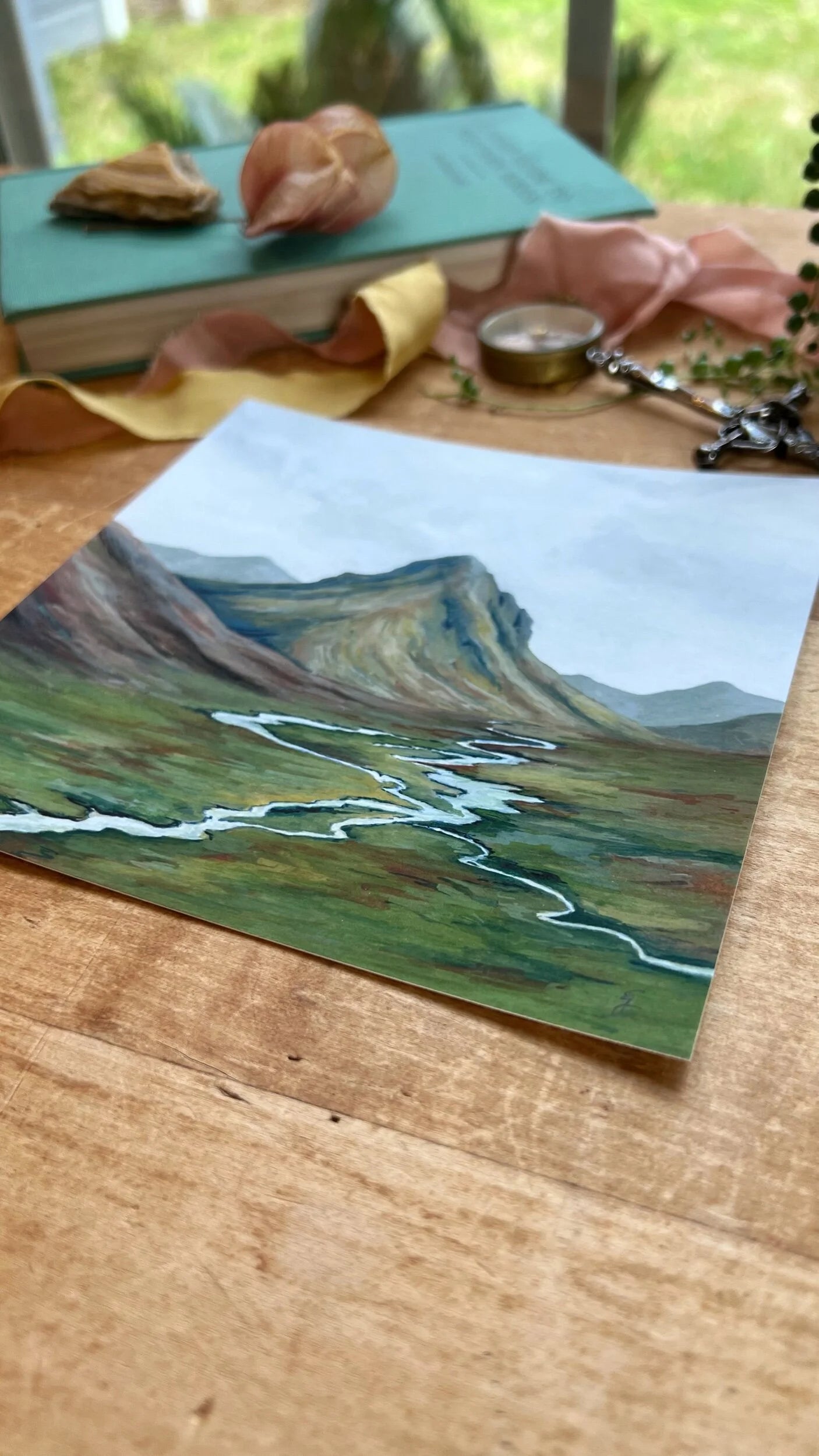 Meandering Paths Print