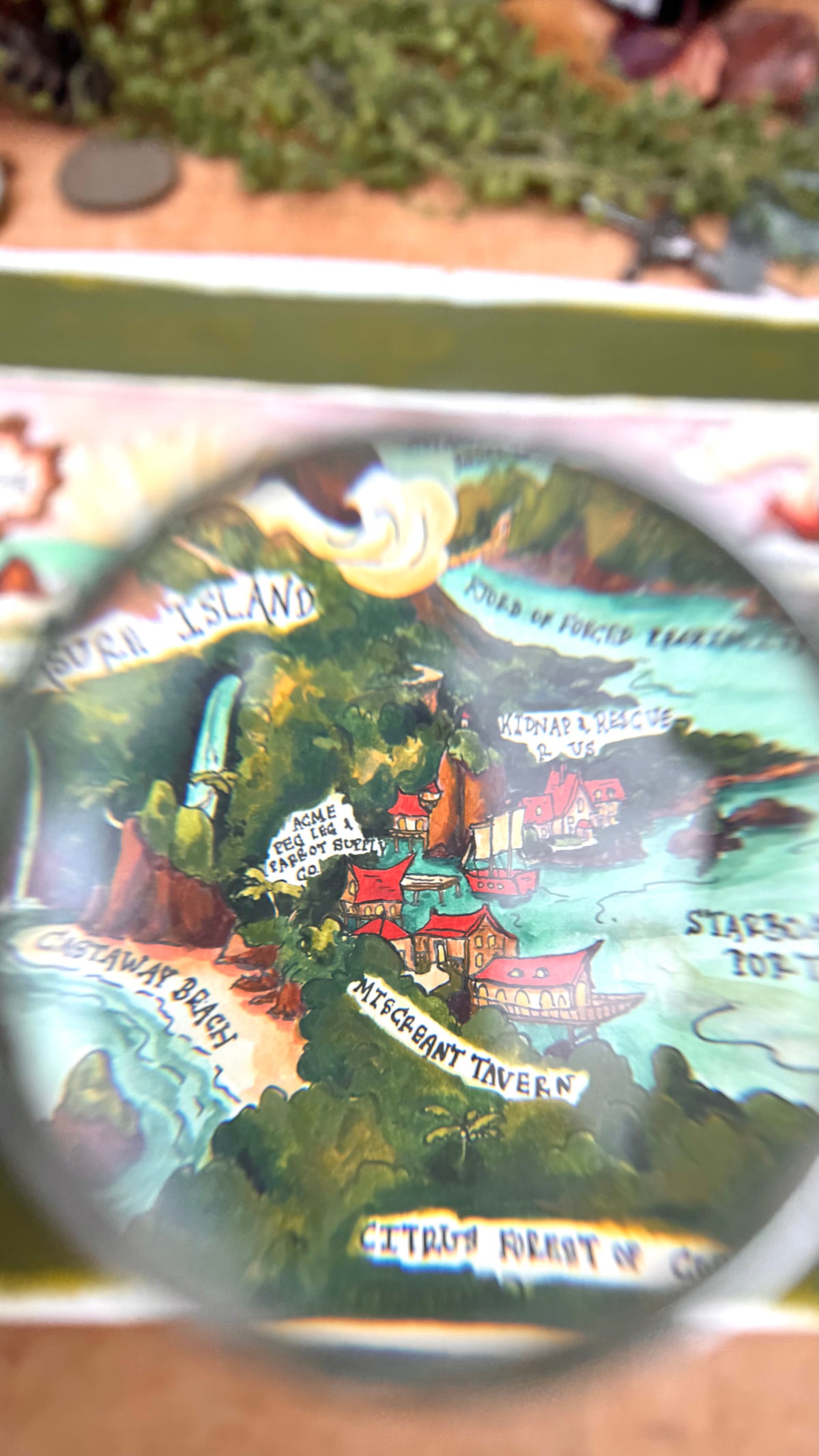 Original Dubious Map of Swashbuckling