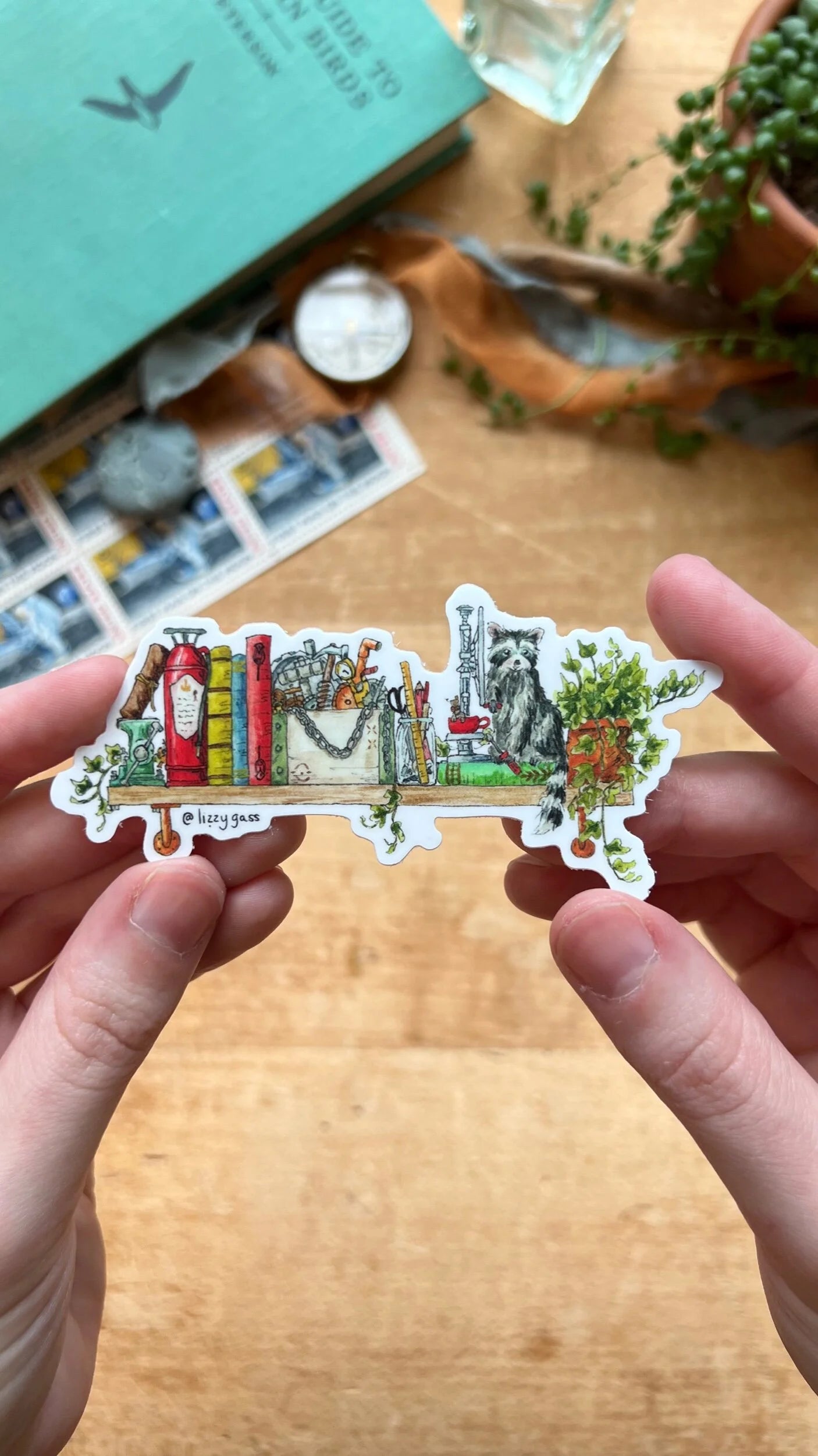 The Mini Inventor's Shelf Sticker