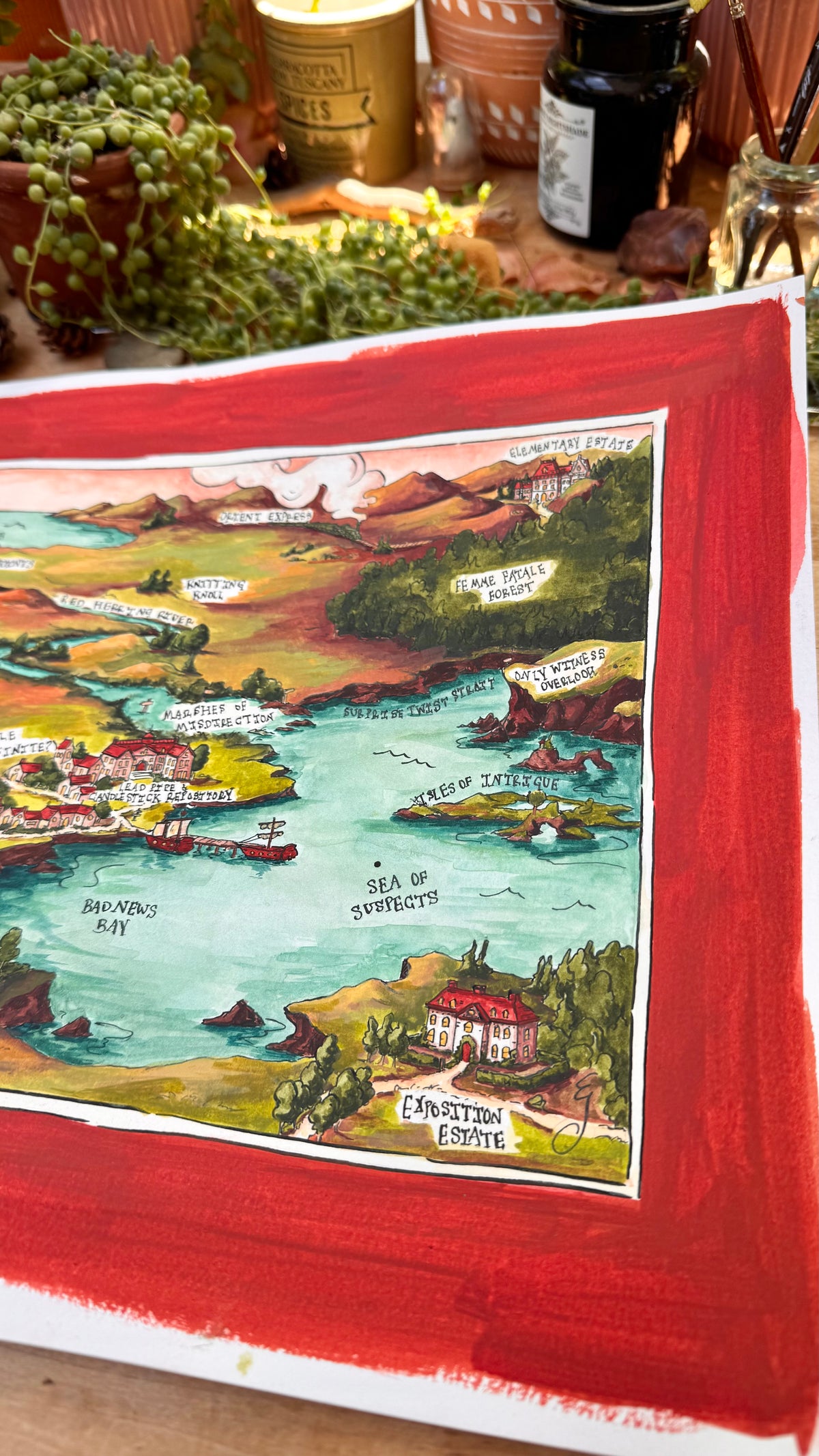 Original Dubious Map of Mystery