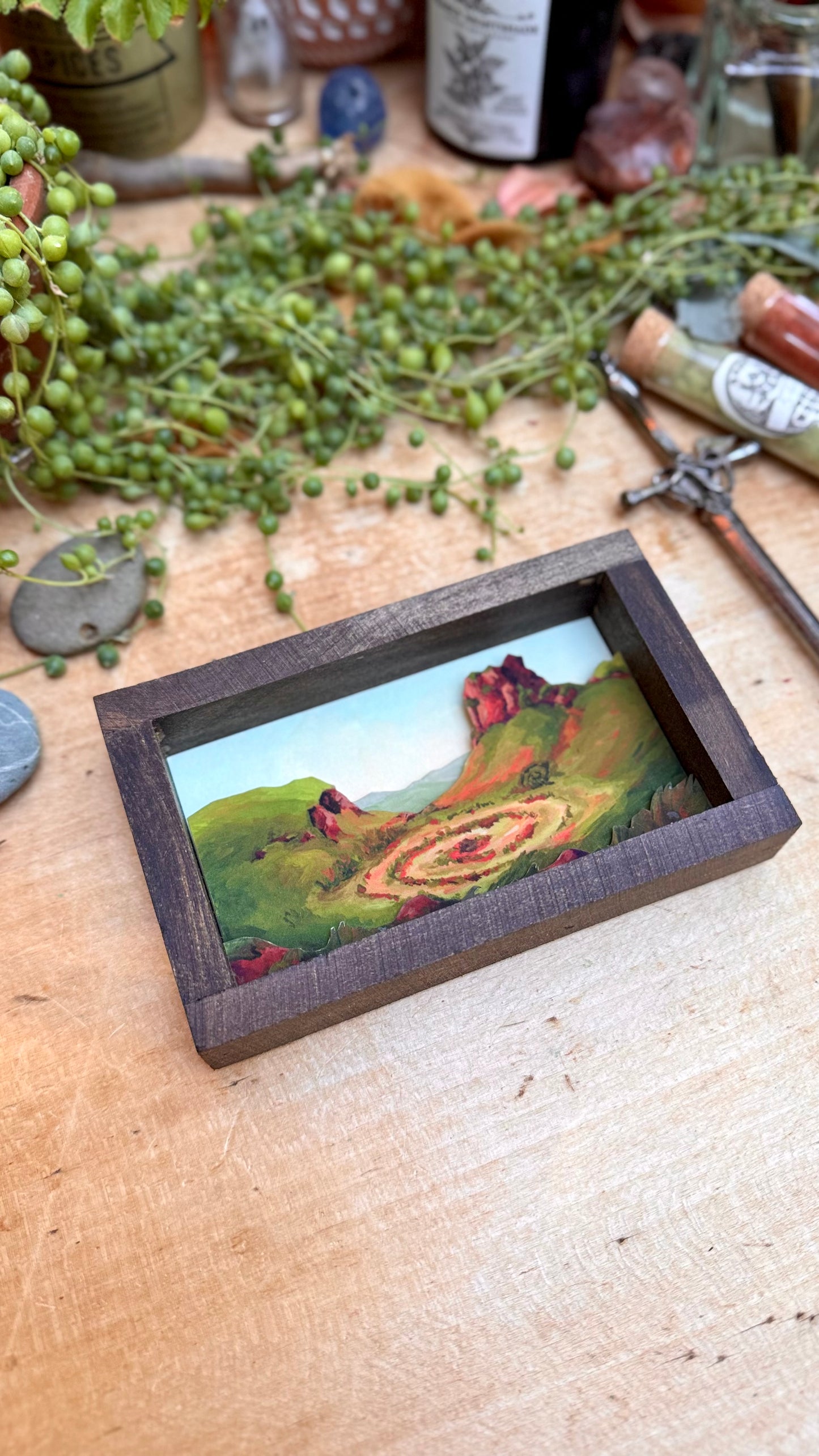 Fairy Glen Diorama Print