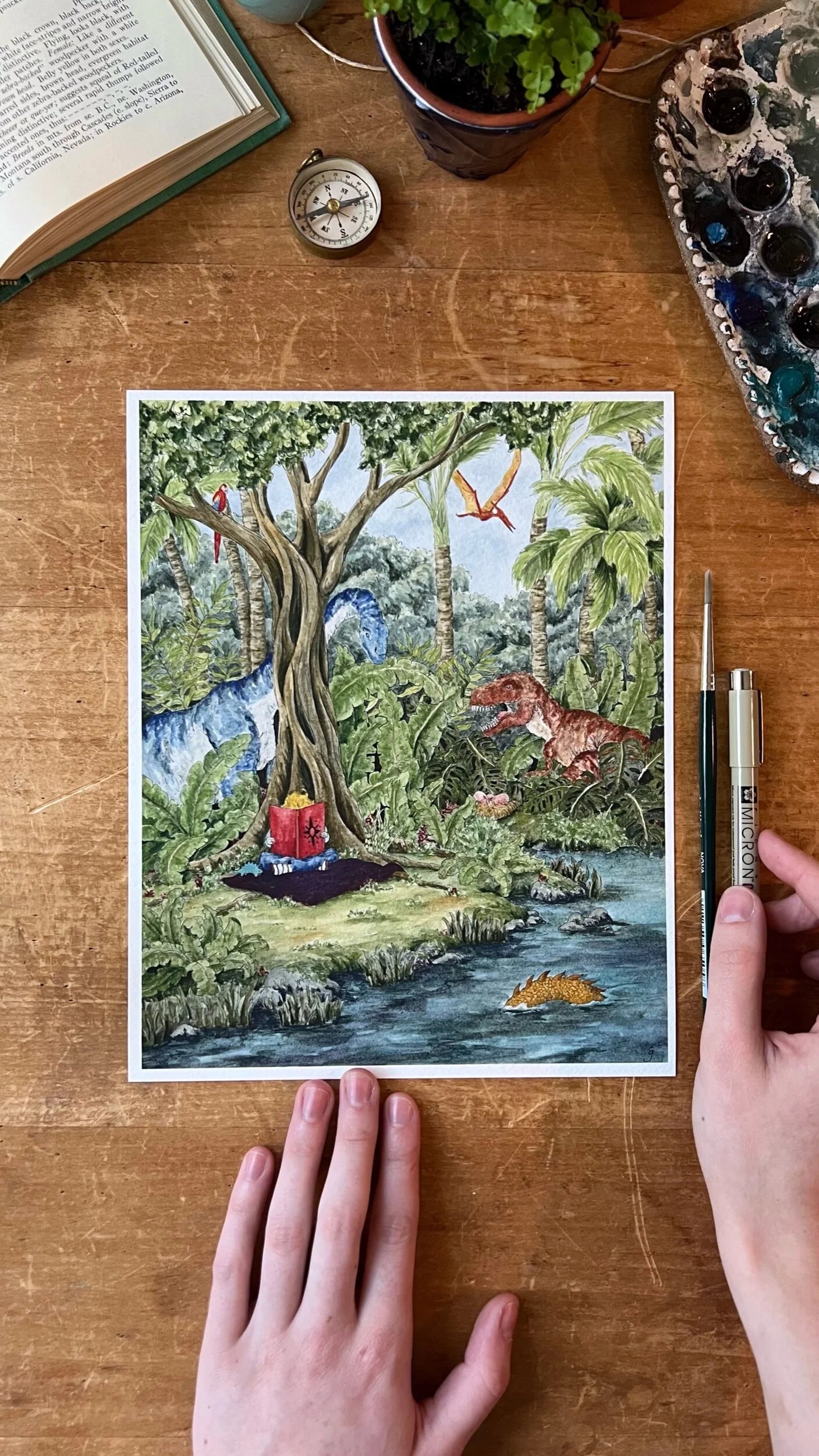 Reading Transports You, Vol 3 Giclée Print