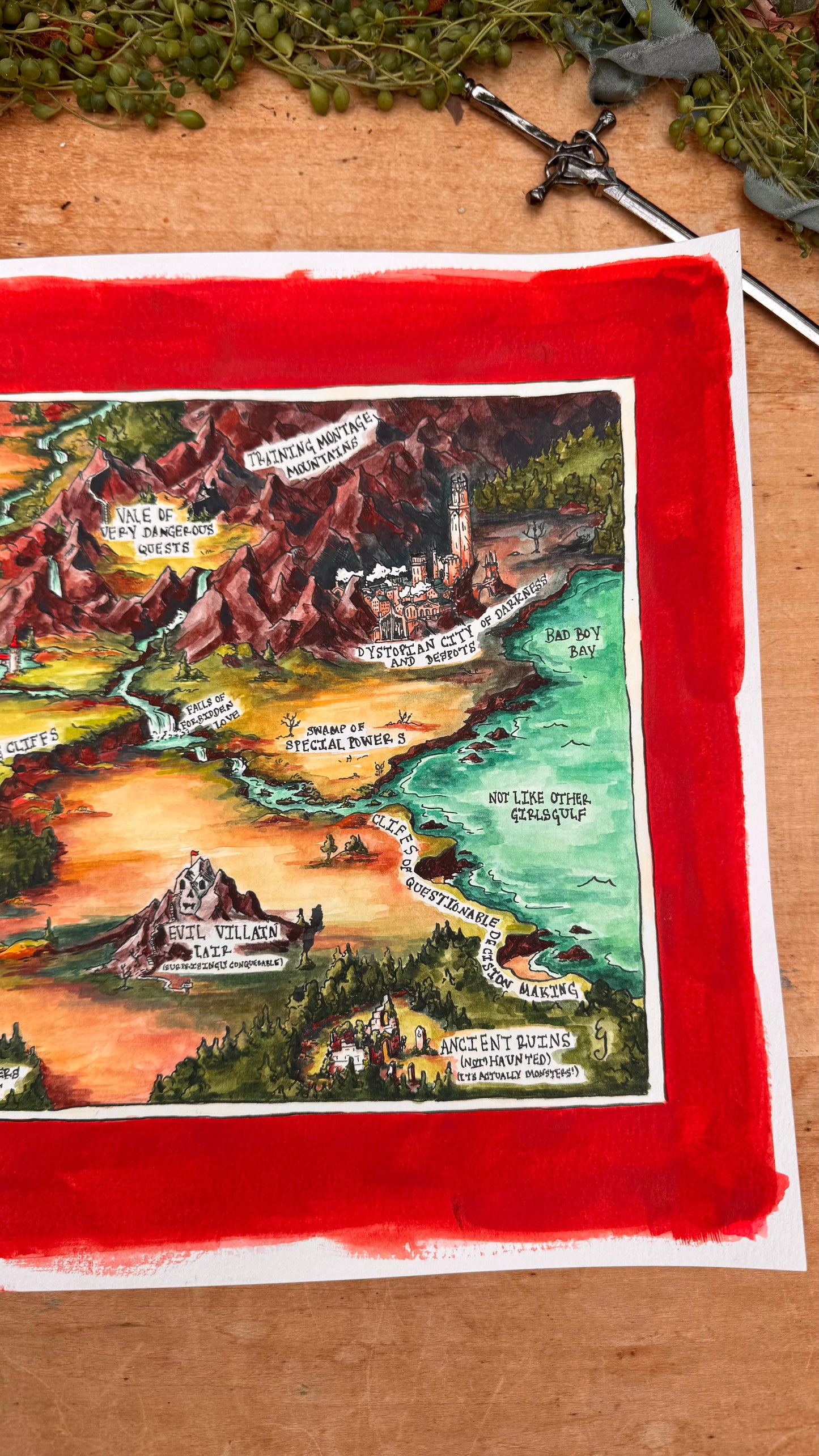 Original Dubious Map of YA