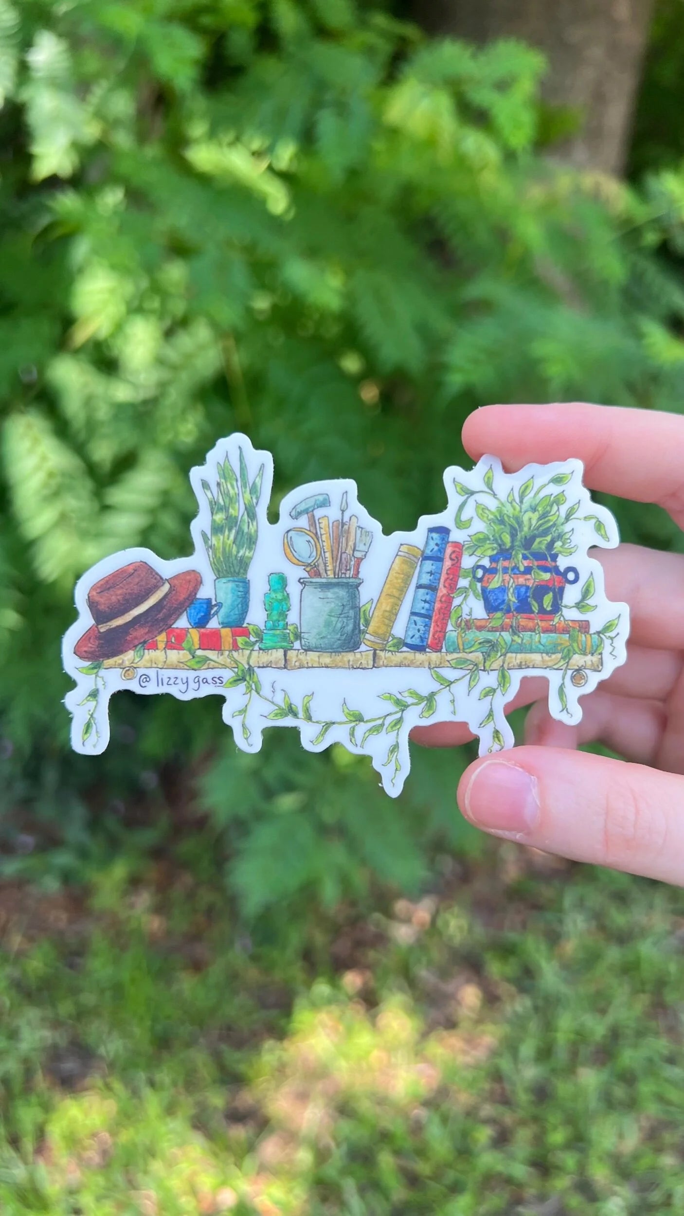 The Mini Archaeologist's Shelf Sticker