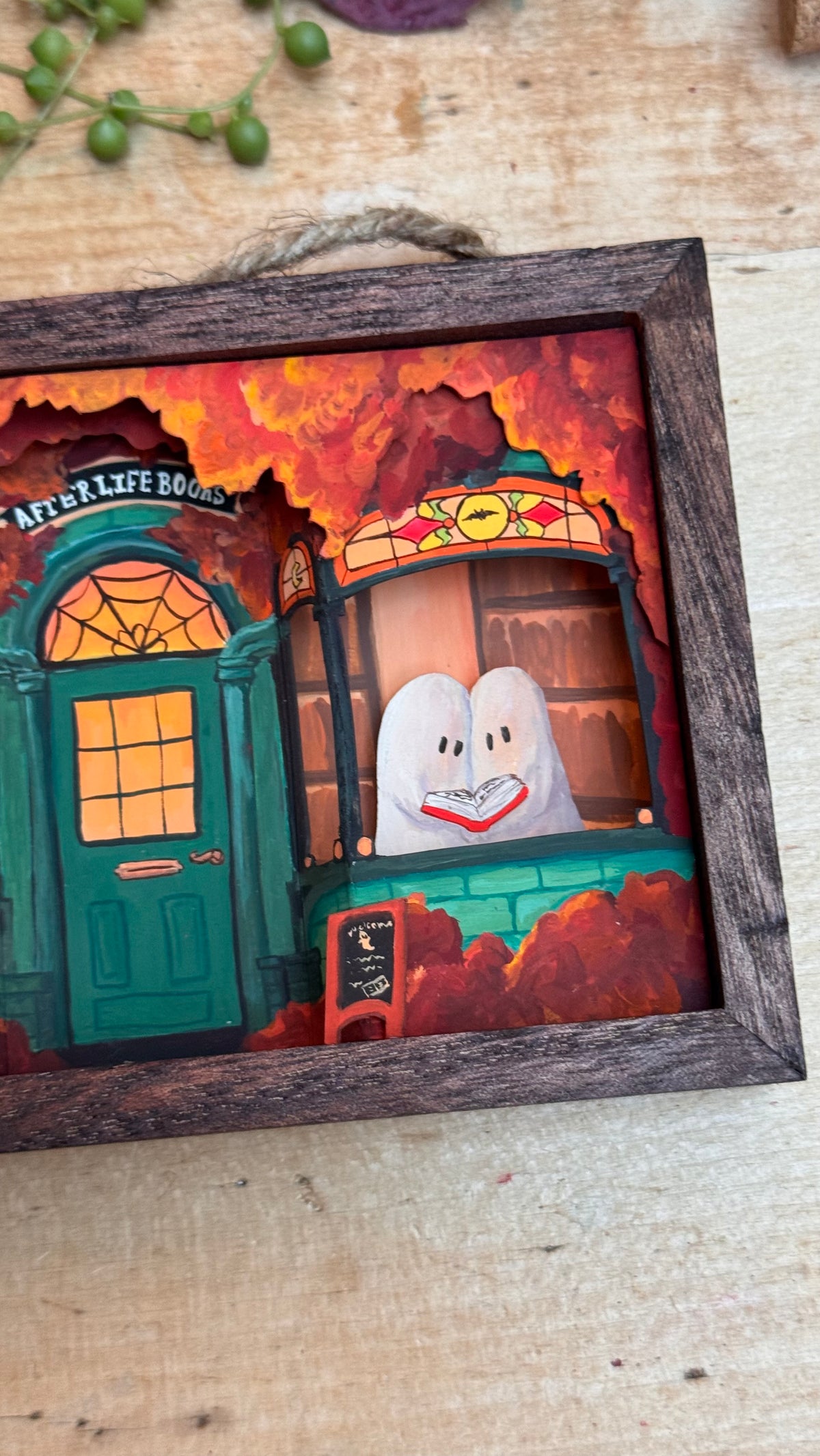 Afterlife Books Diorama Print