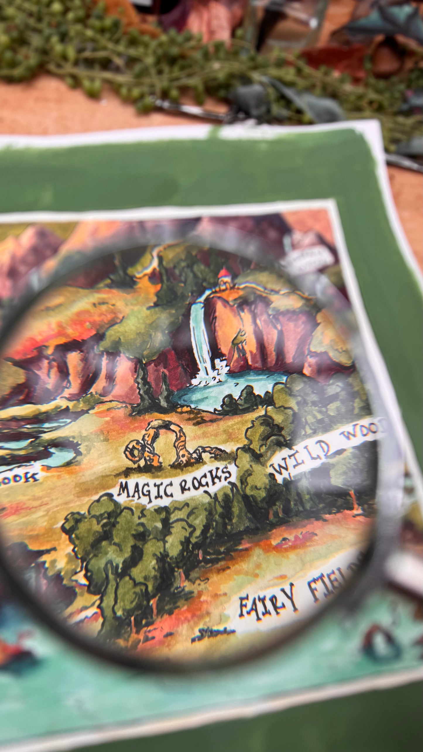 Original Dubious Map of Cozy Fantasy