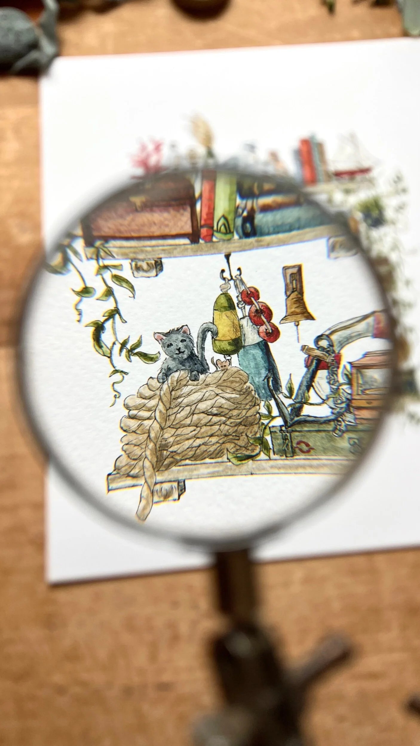 The Sailor's Shelves Giclée Print