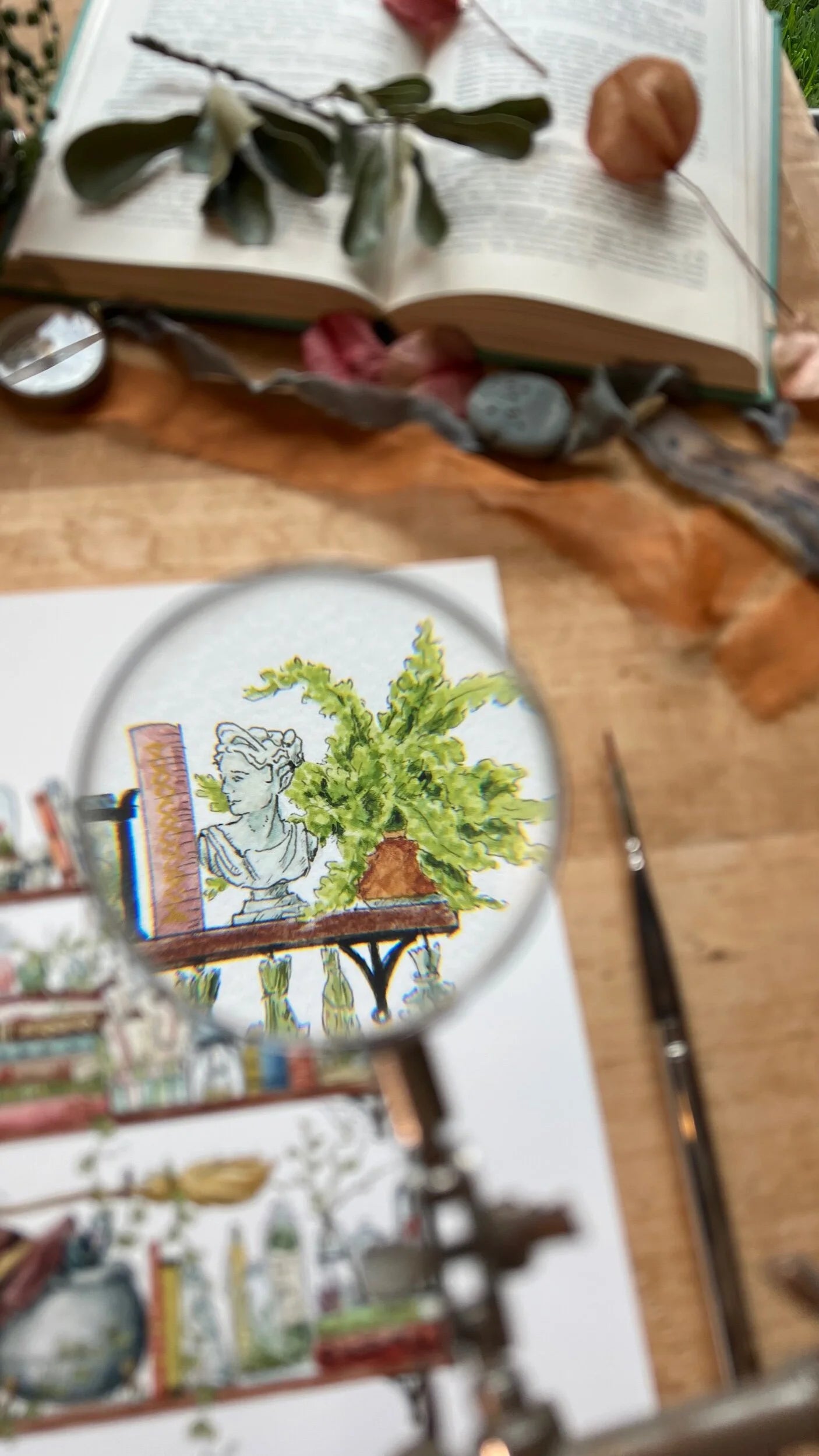 The Witch's Shelves Giclée Print