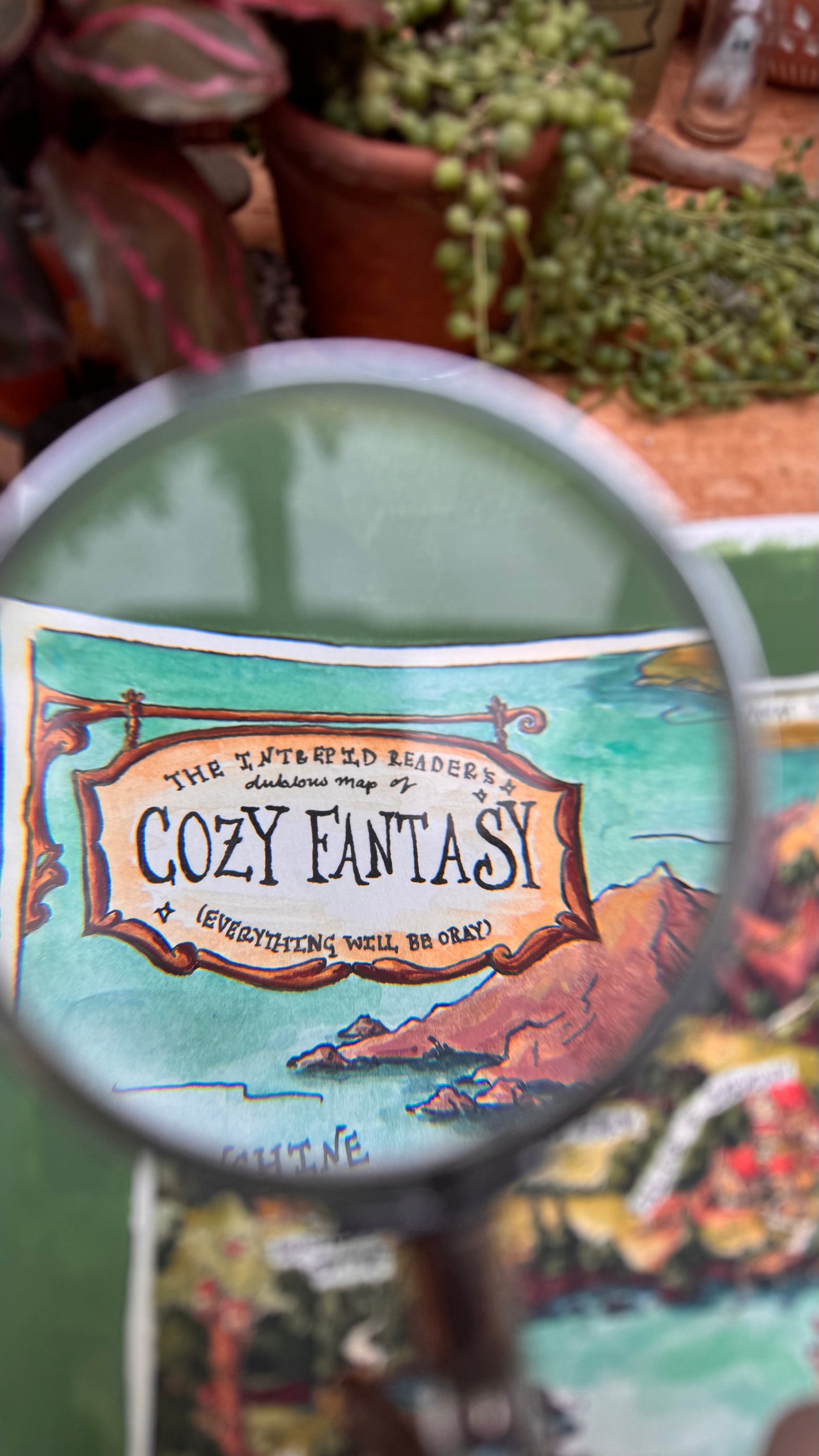 Original Dubious Map of Cozy Fantasy