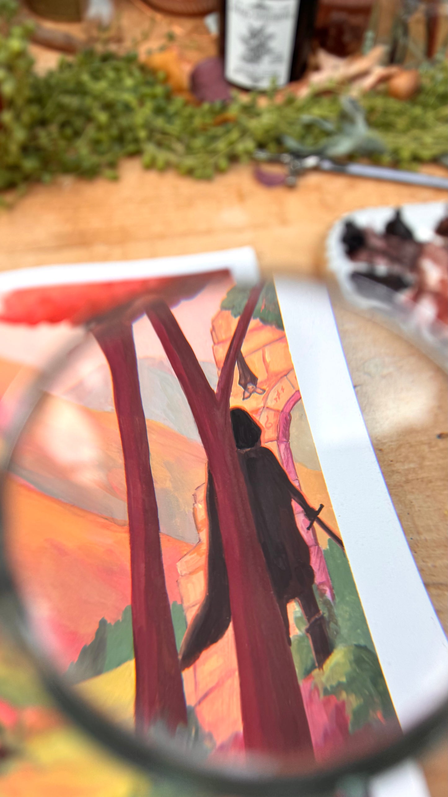 Original Reading Transports You: Romantasy Illustration