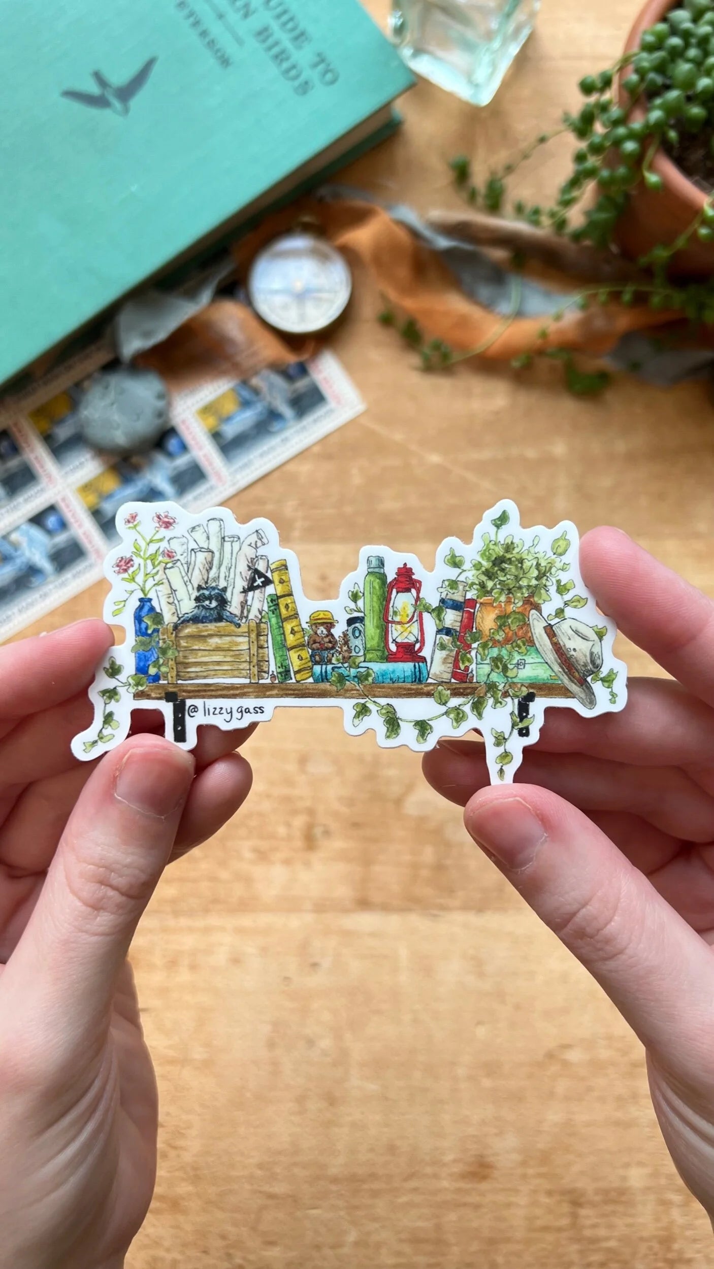 The Mini Park Ranger's Shelf Sticker