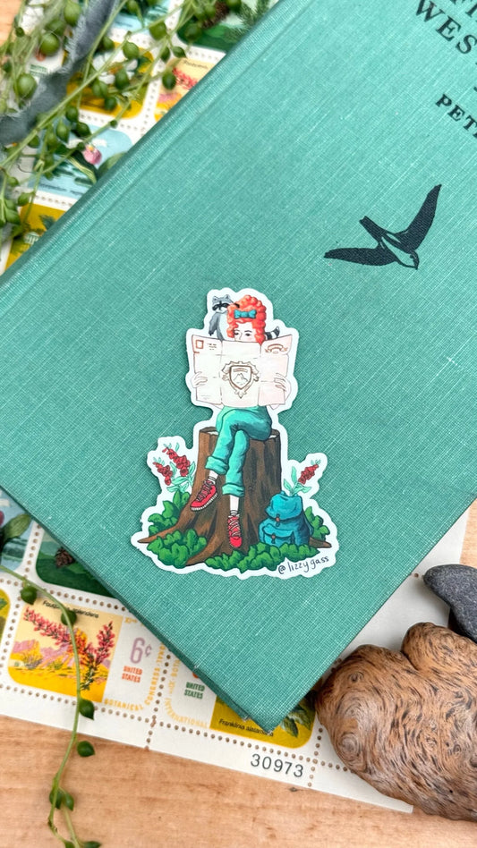 We're Not Lost Sticker