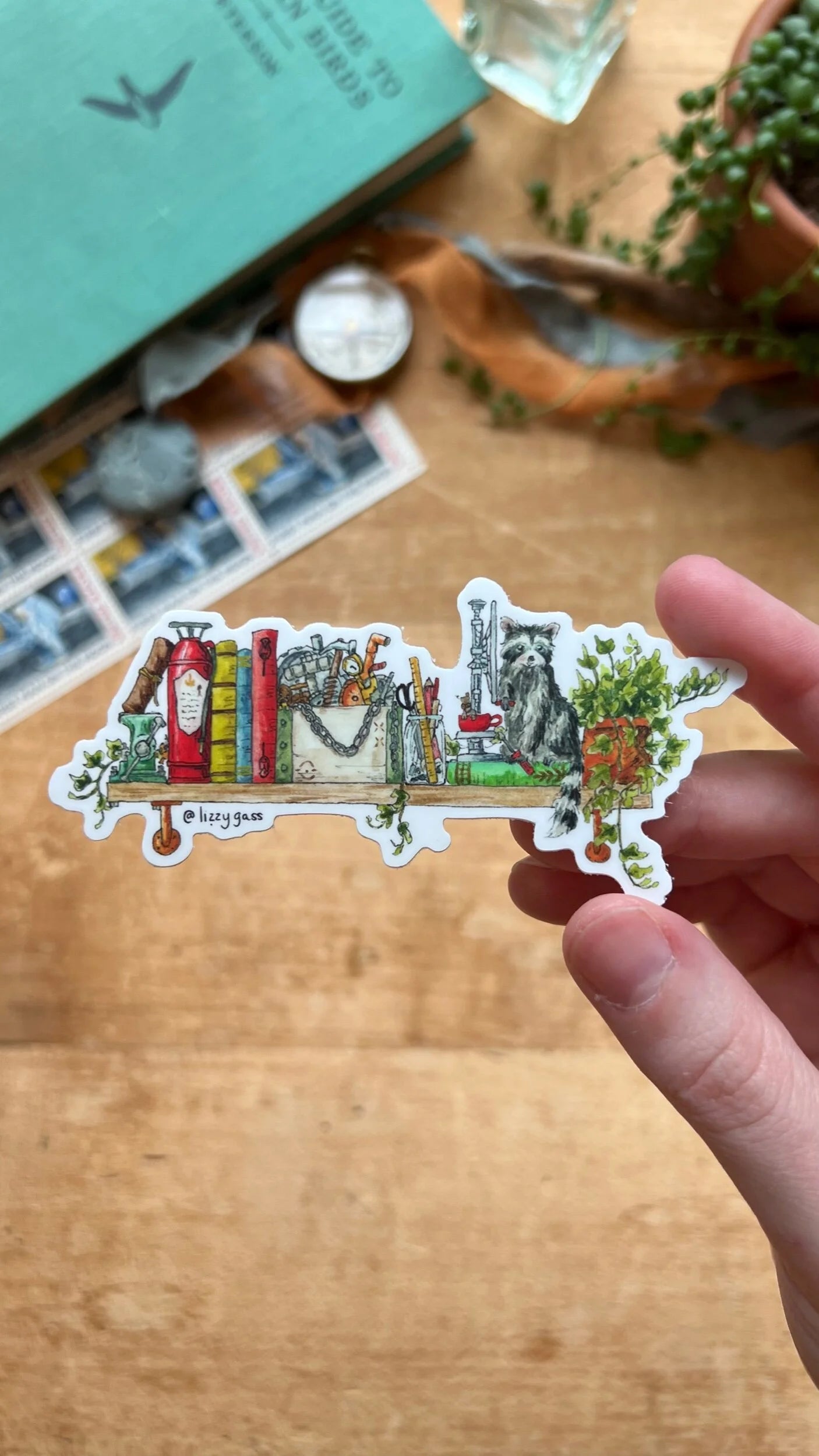 The Mini Inventor's Shelf Sticker