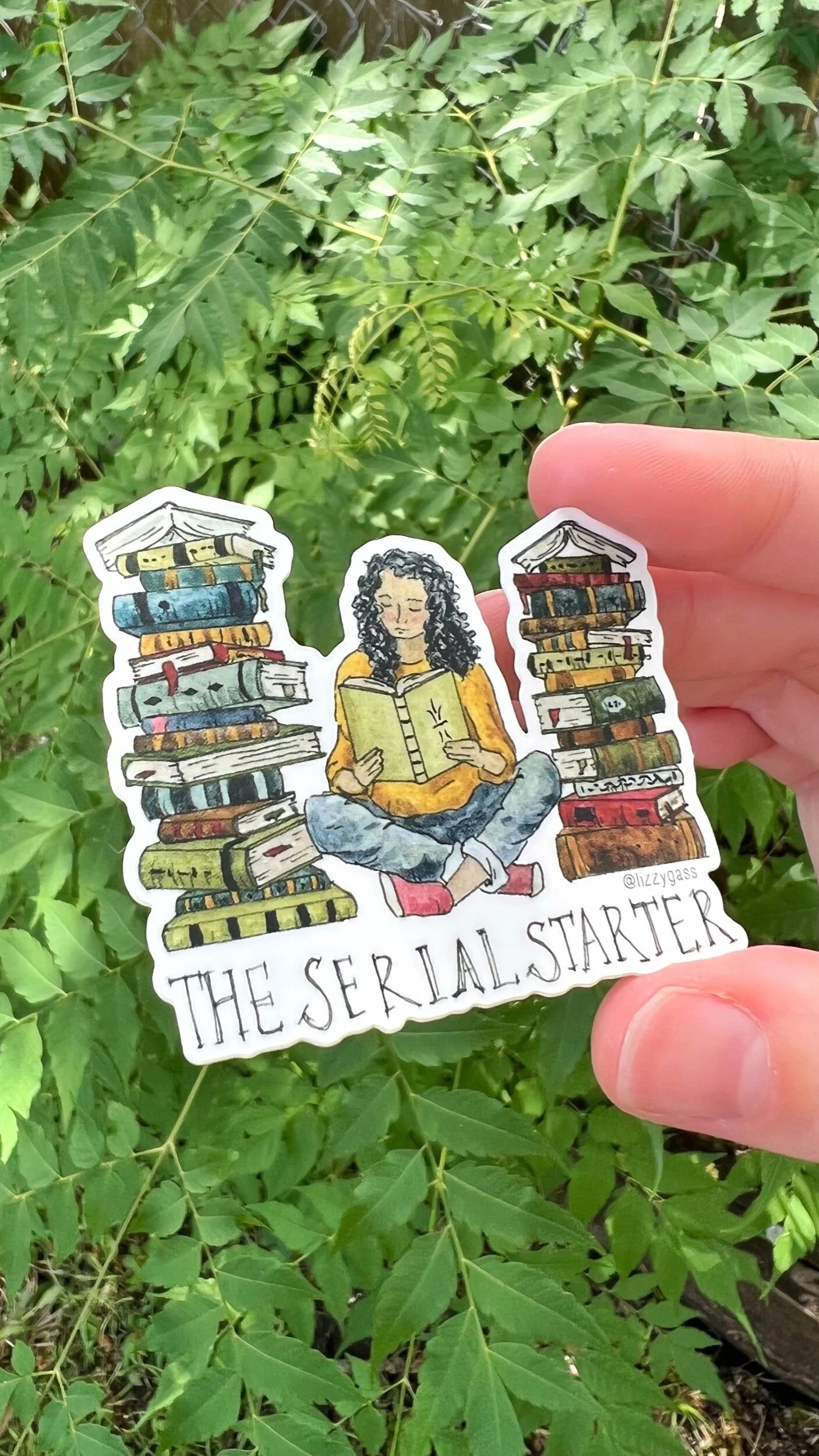Serial Starter Sticker