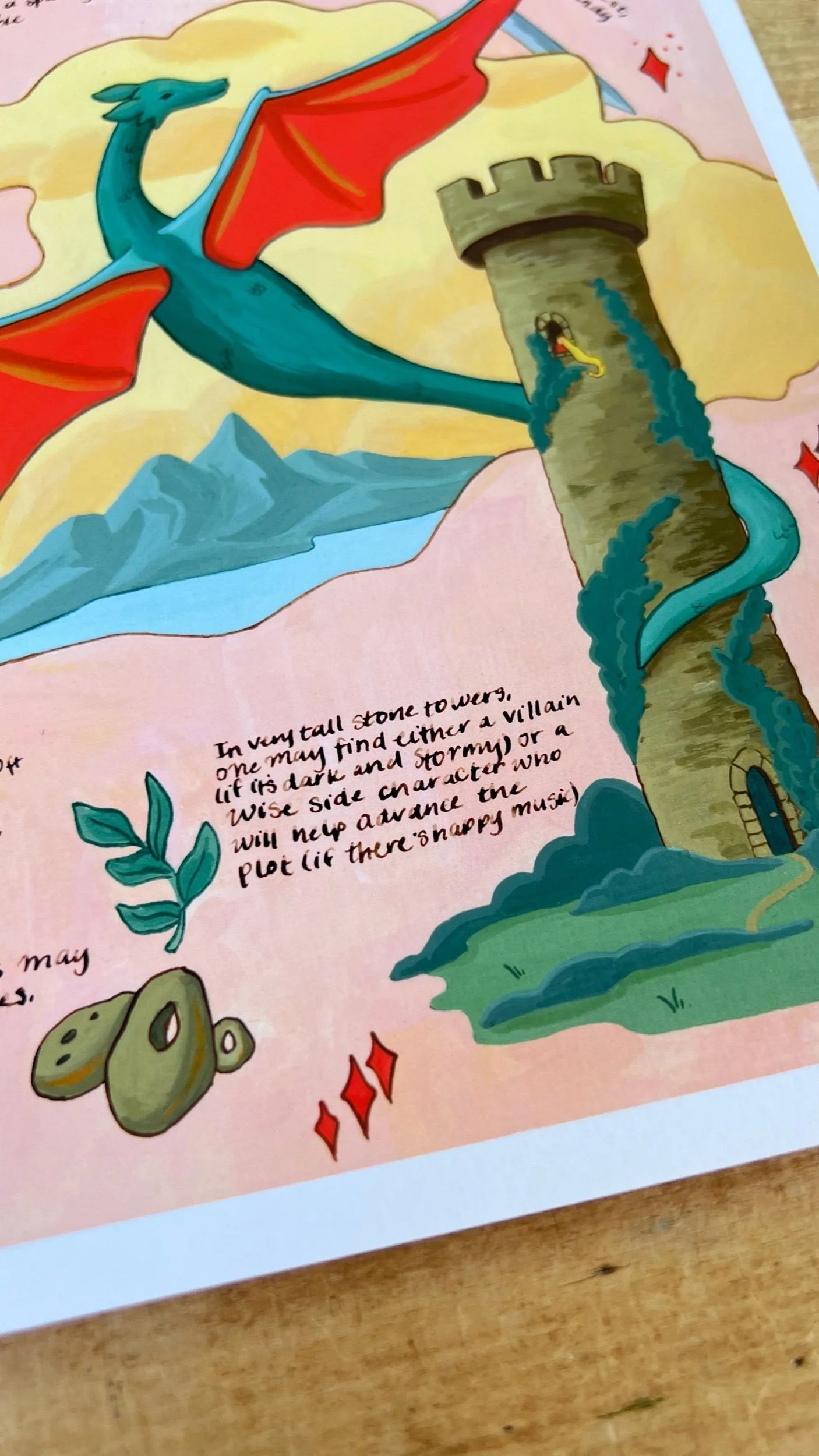 Fairytales Field Report Giclée Print