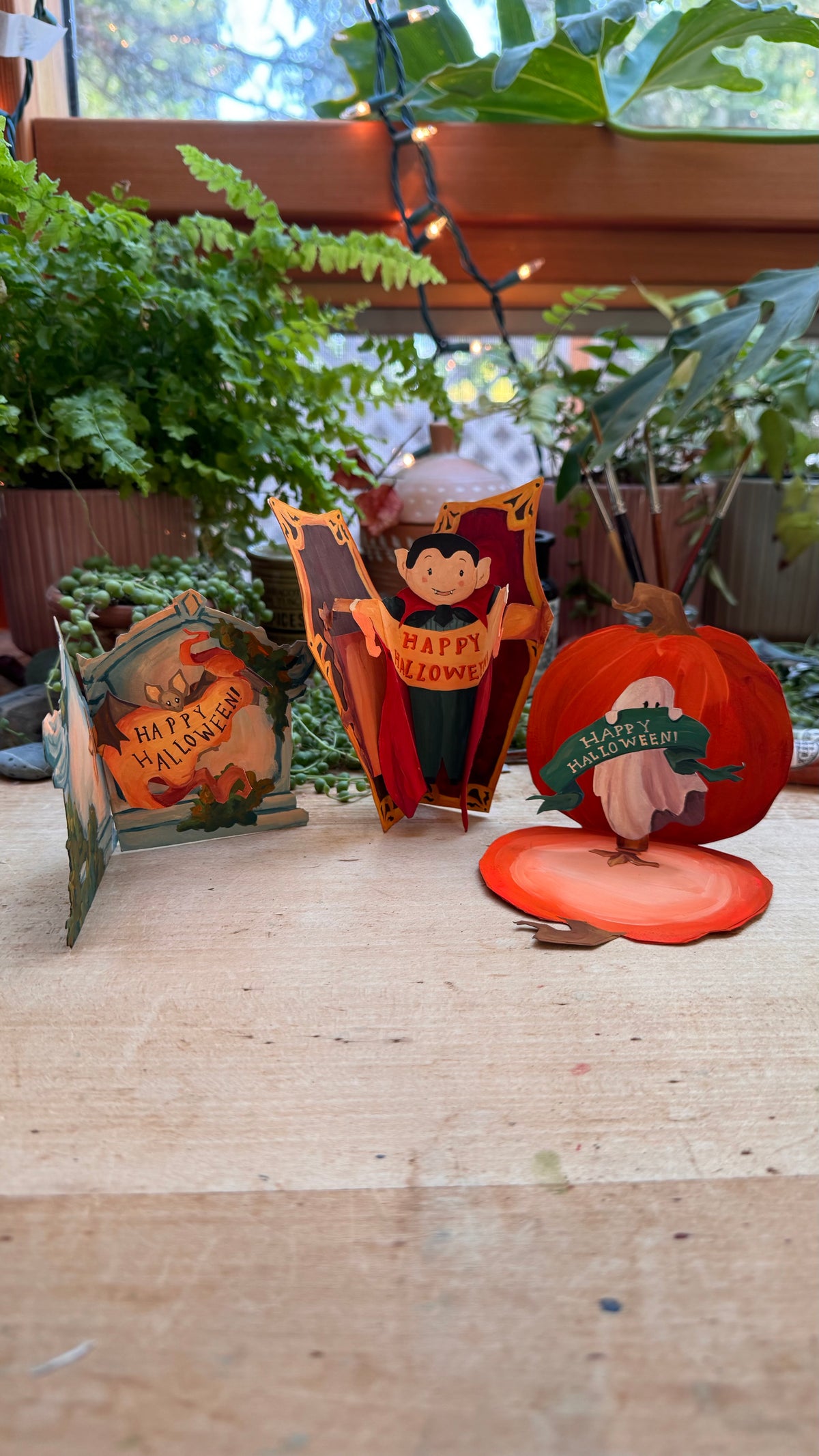 Halloween Popup Cards Digital Download
