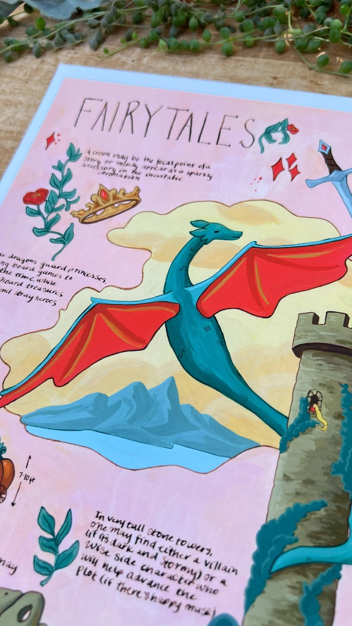 Fairytales Field Report Giclée Print